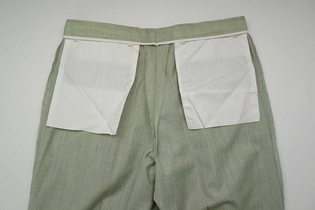 Mint Green Fresco Trousers EU48/W32