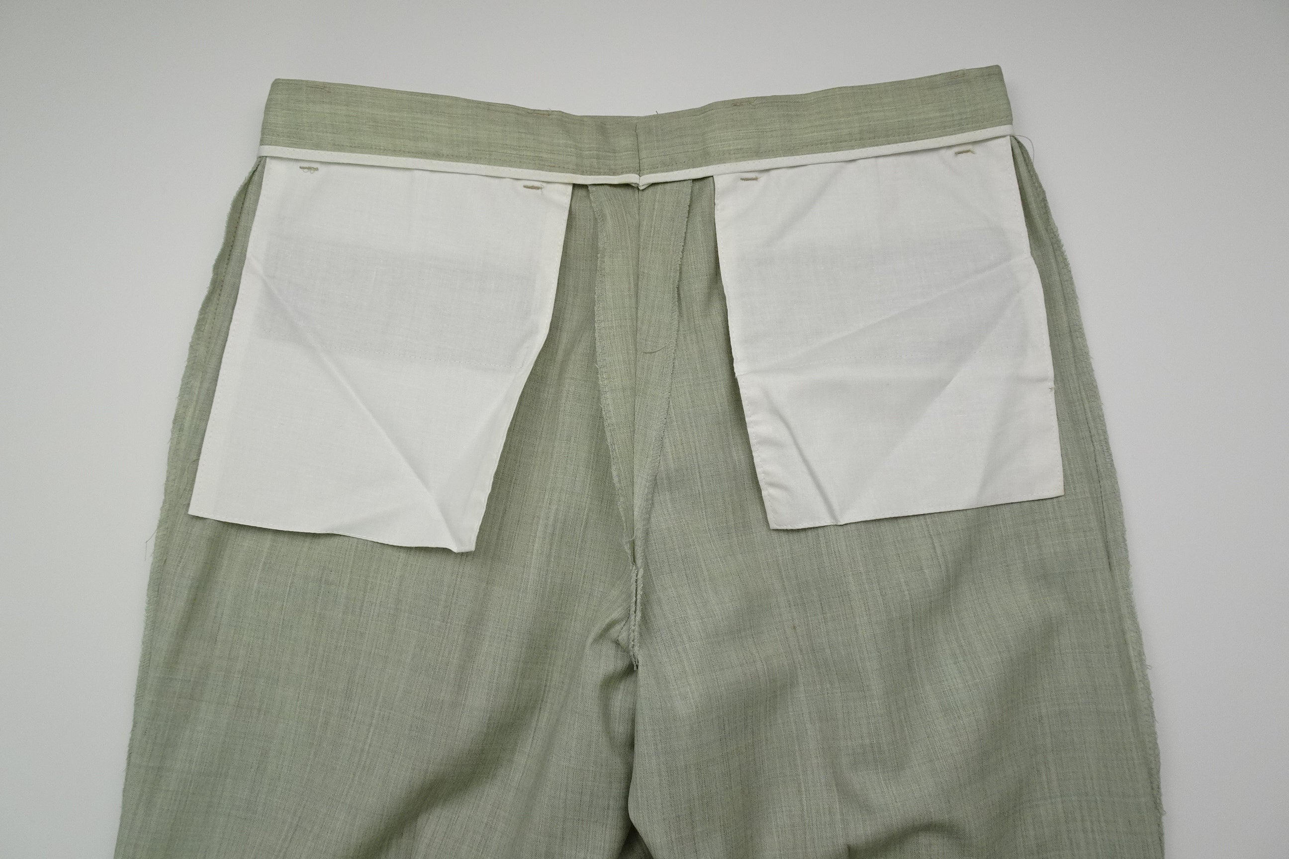 Mint Green Fresco Trousers EU48/W32