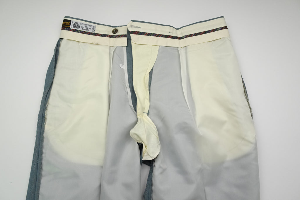 Light Blue Fresco Trousers EU48/W32