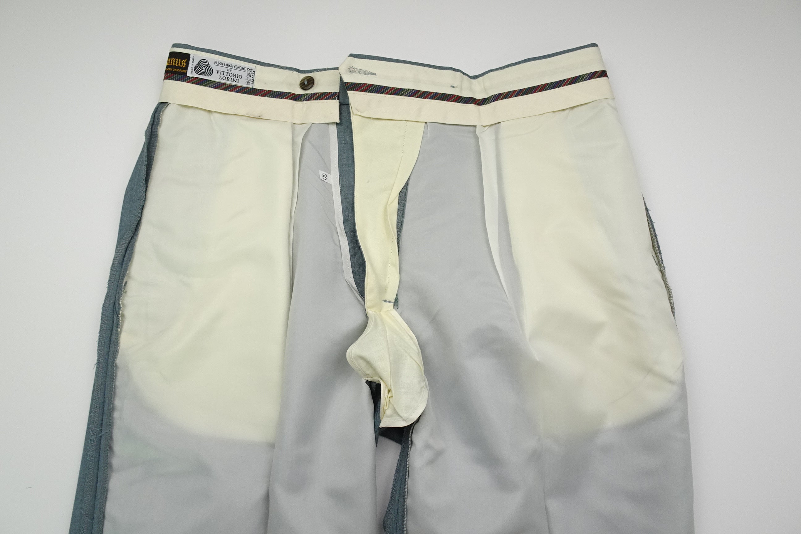 Light Blue Fresco Trousers EU48/W32