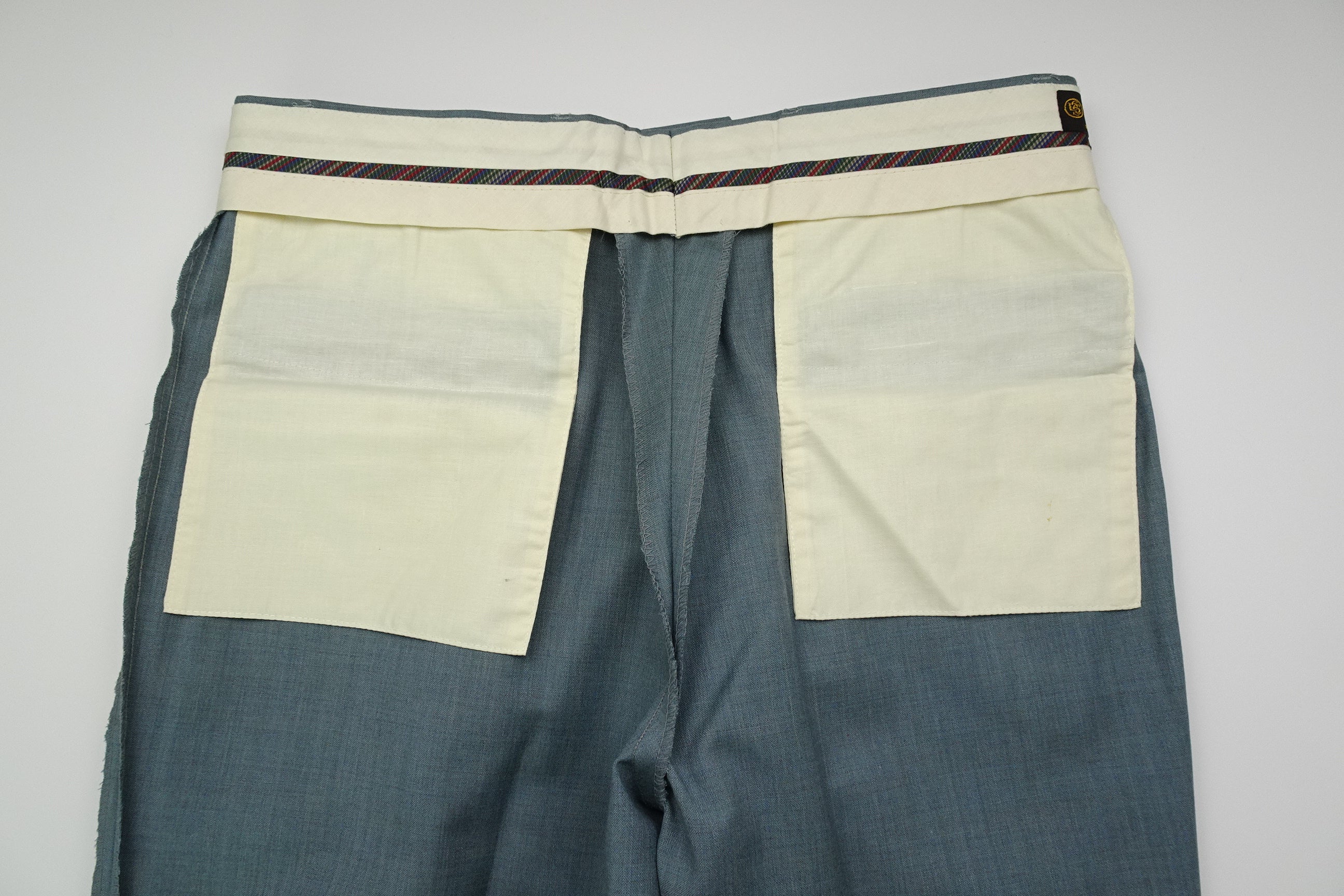 Light Blue Fresco Trousers EU48/W32