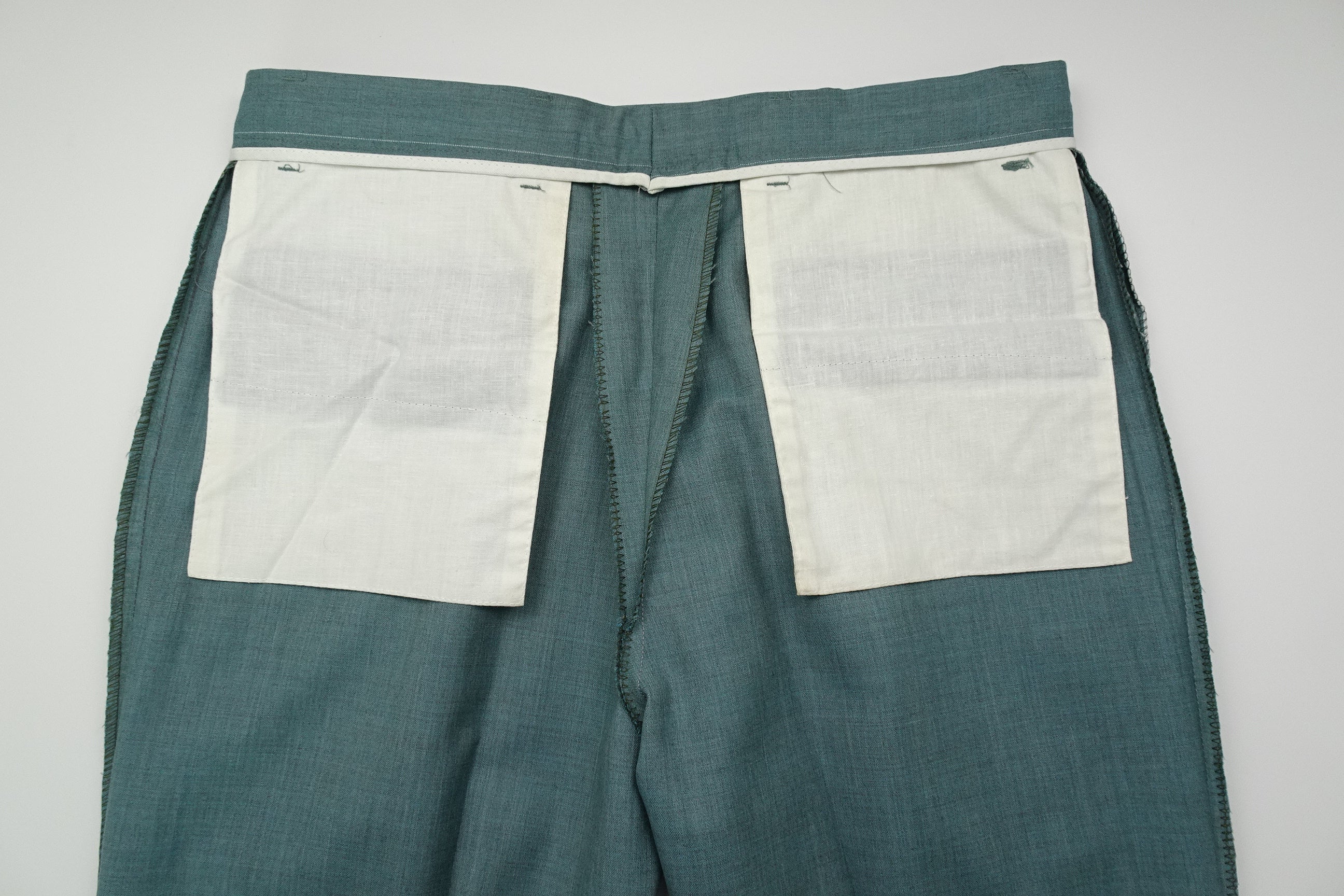 Turquoise Fresco Trousers EU48/W32