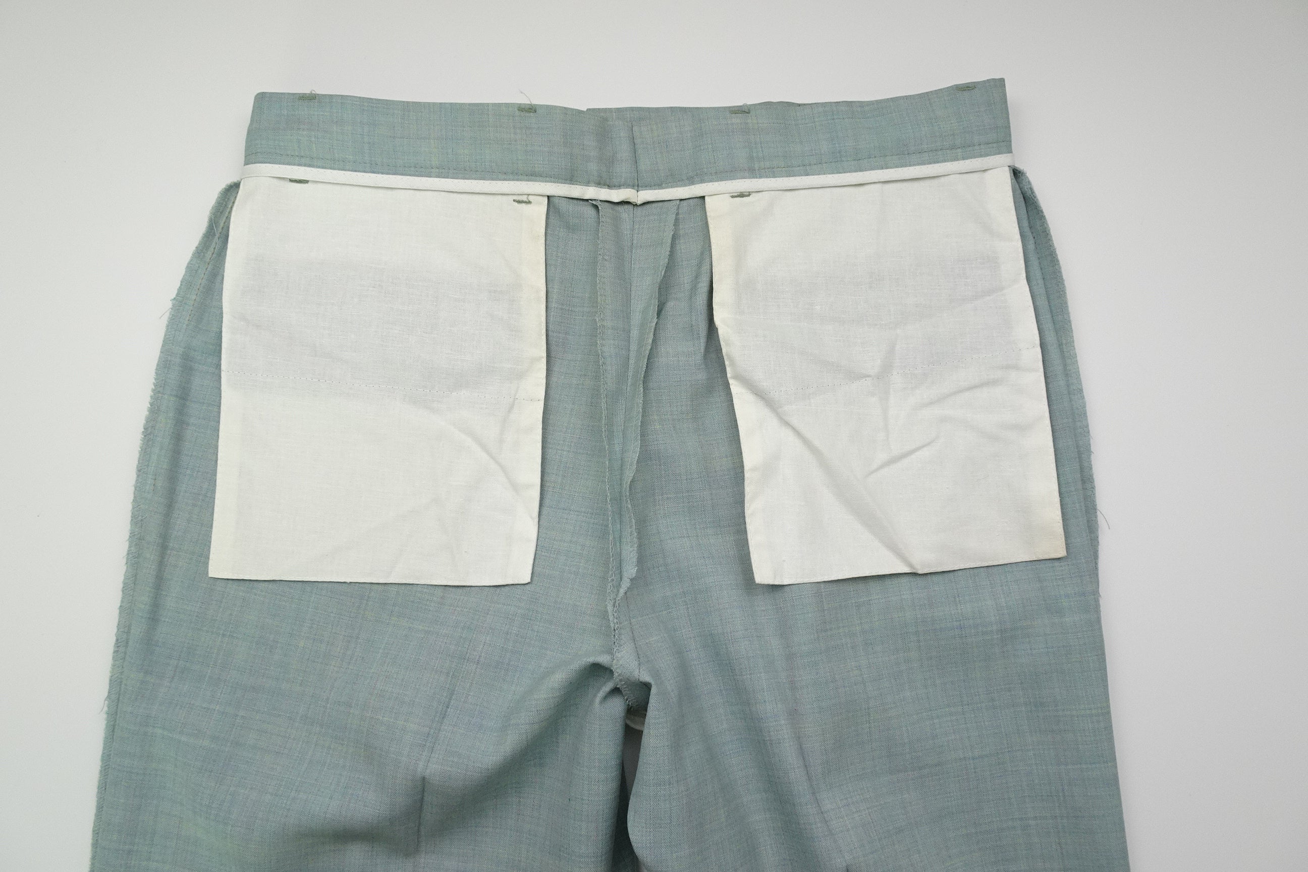 Light Turquoise Fresco Trousers EU46/W30