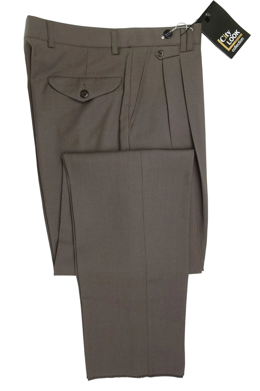Brown Fresco Trousers EU46/W30