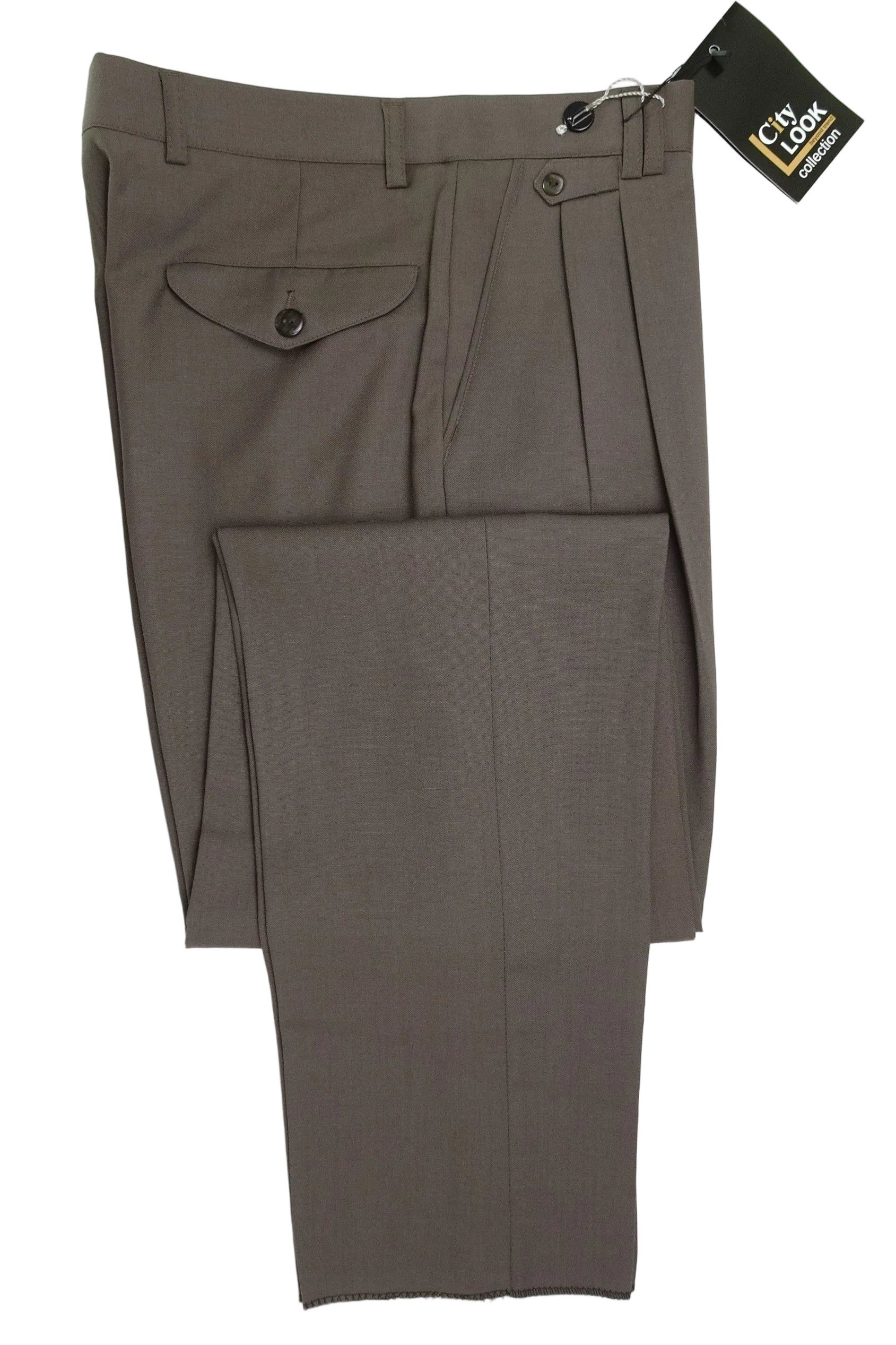 Brown Fresco Trousers EU46/W30