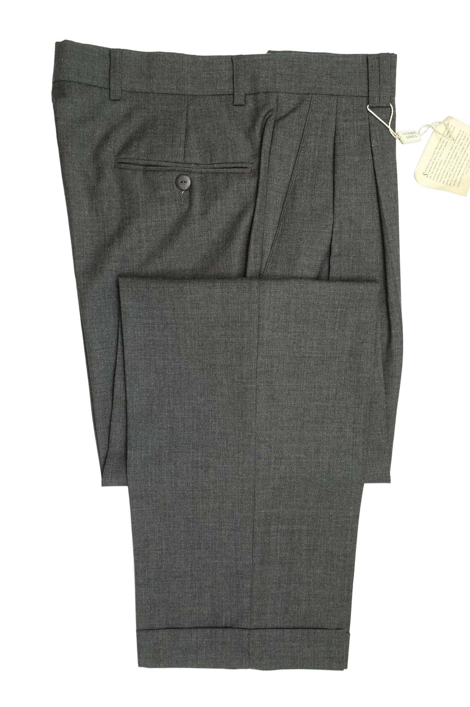 Mid Grey Fresco Trousers EU48/W32