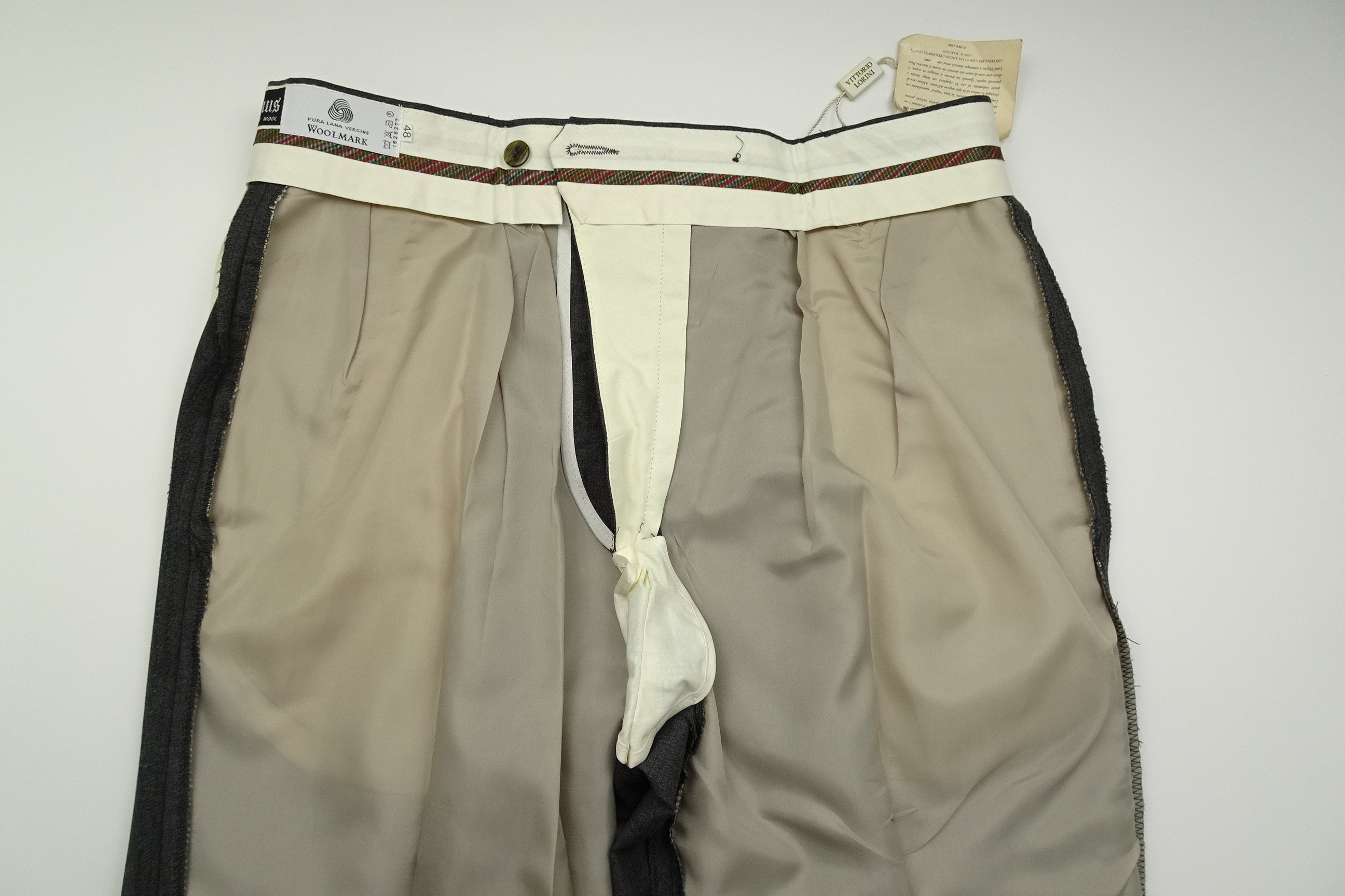 Mid Grey Fresco Trousers EU48/W32