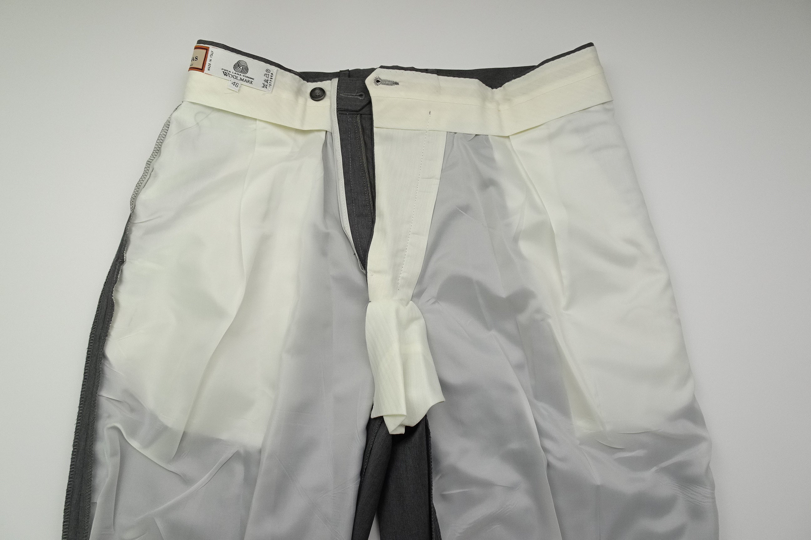 Mid Grey Fresco Trousers EU46/W30