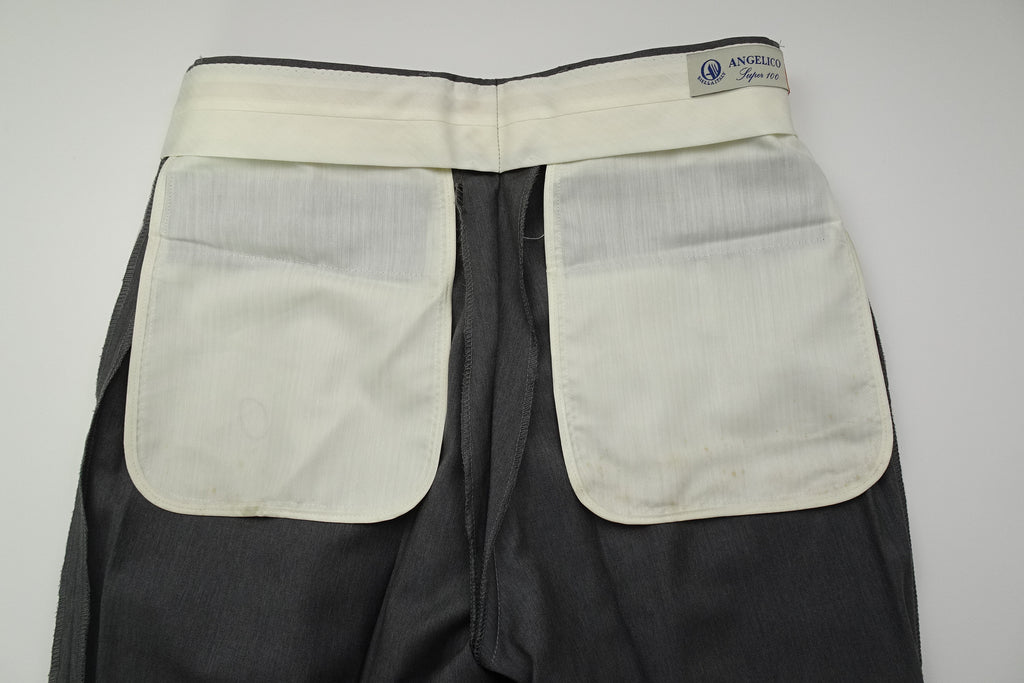 Mid Grey Fresco Trousers EU46/W30