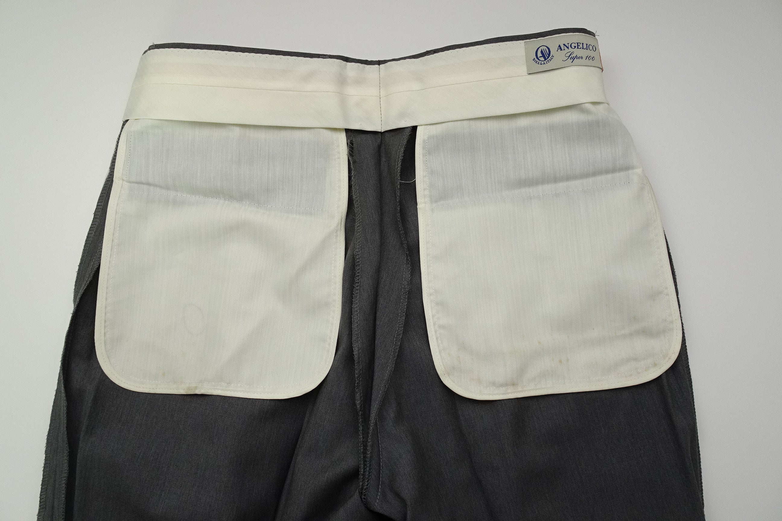 Mid Grey Fresco Trousers EU46/W30