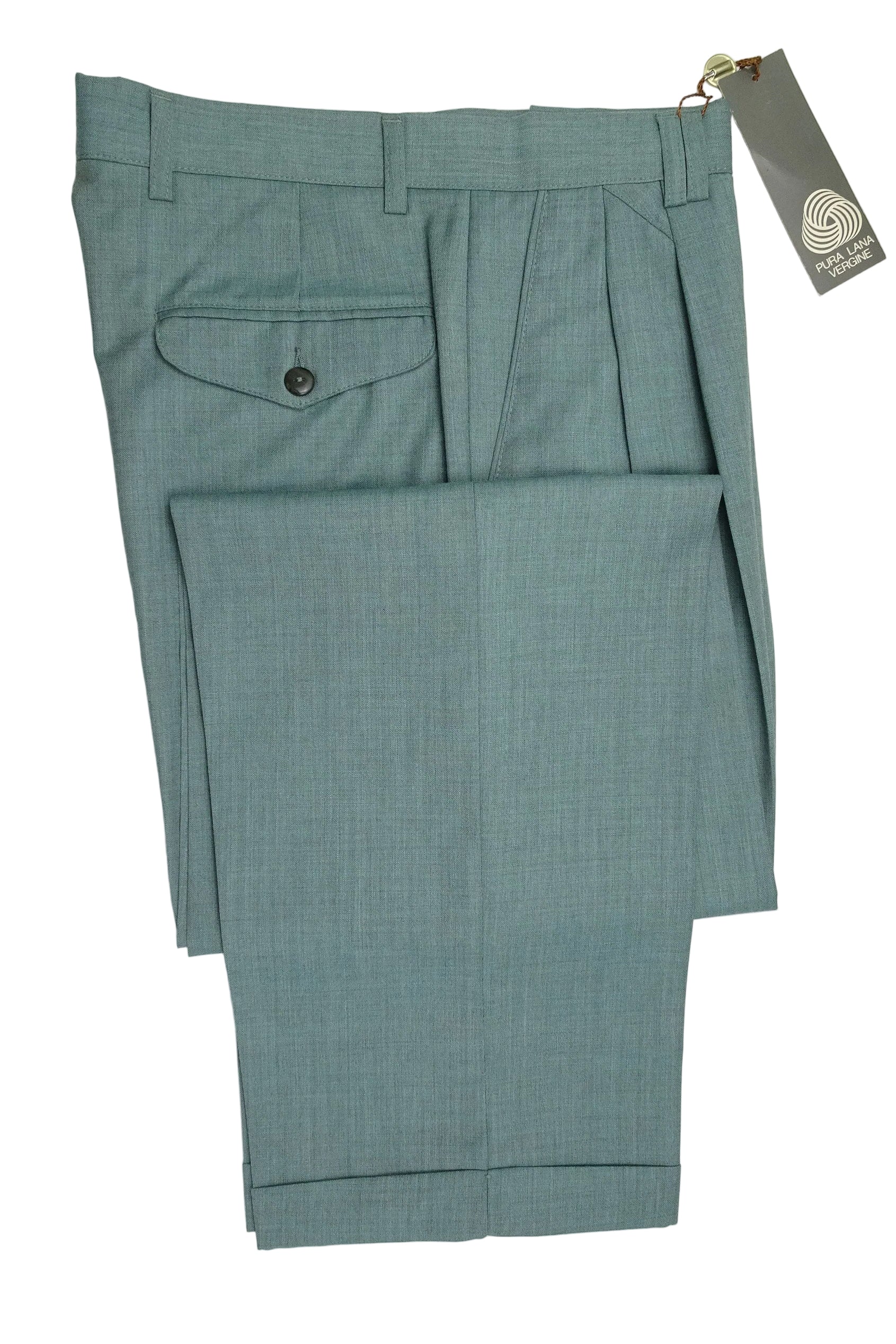 Turquoise Fresco Trousers EU46/W30