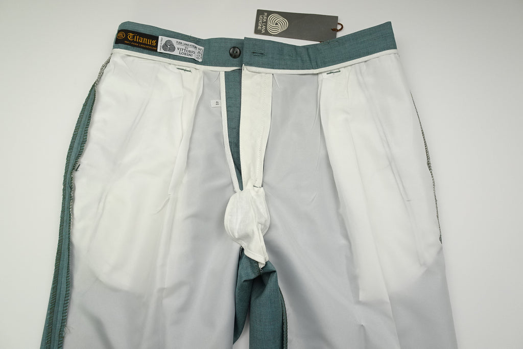 Turquoise Fresco Trousers EU46/W30