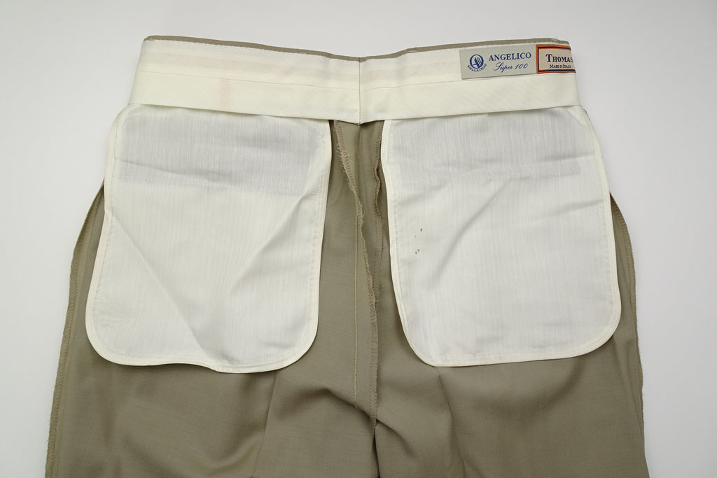 Beige Fresco Trousers EU44/W28