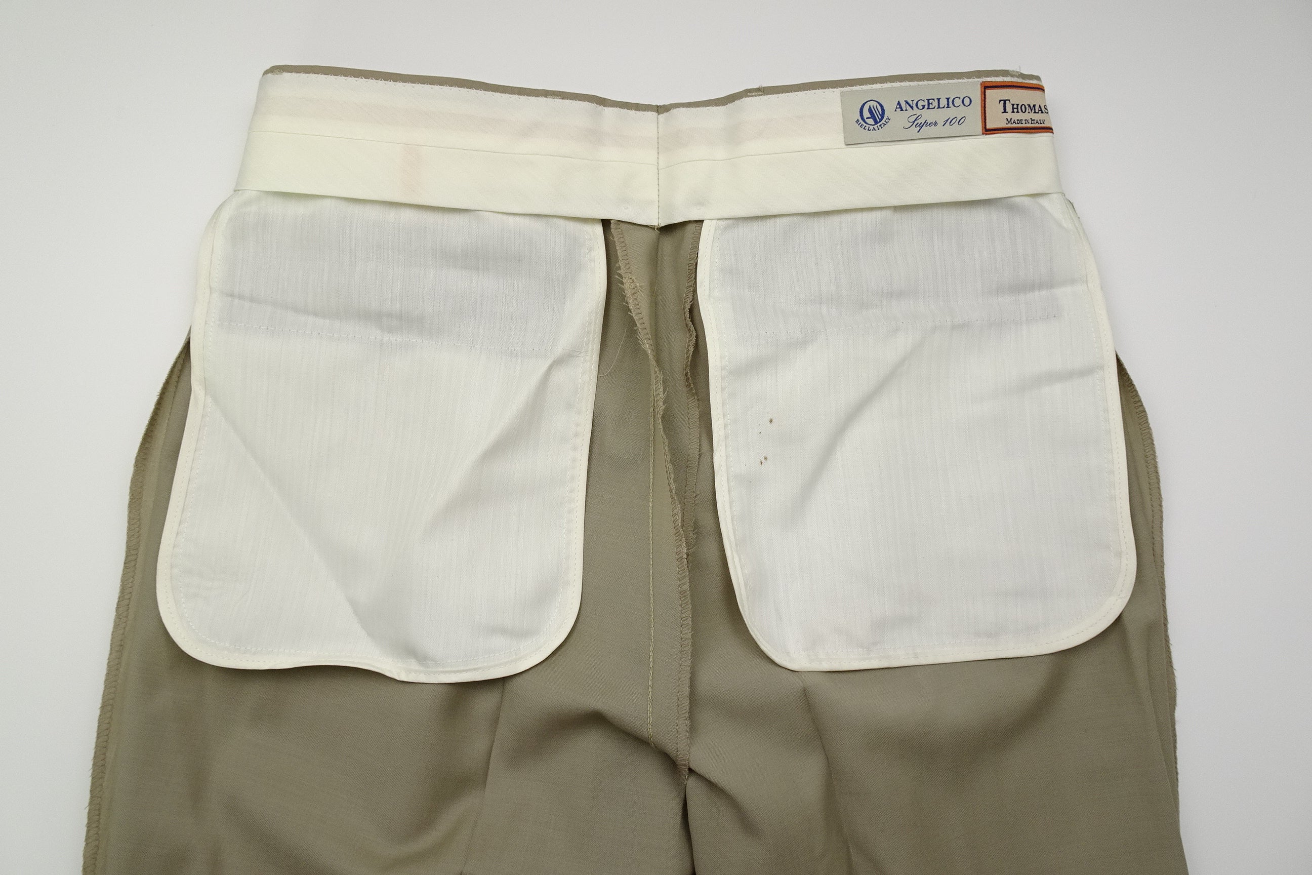 Beige Fresco Trousers EU44/W28
