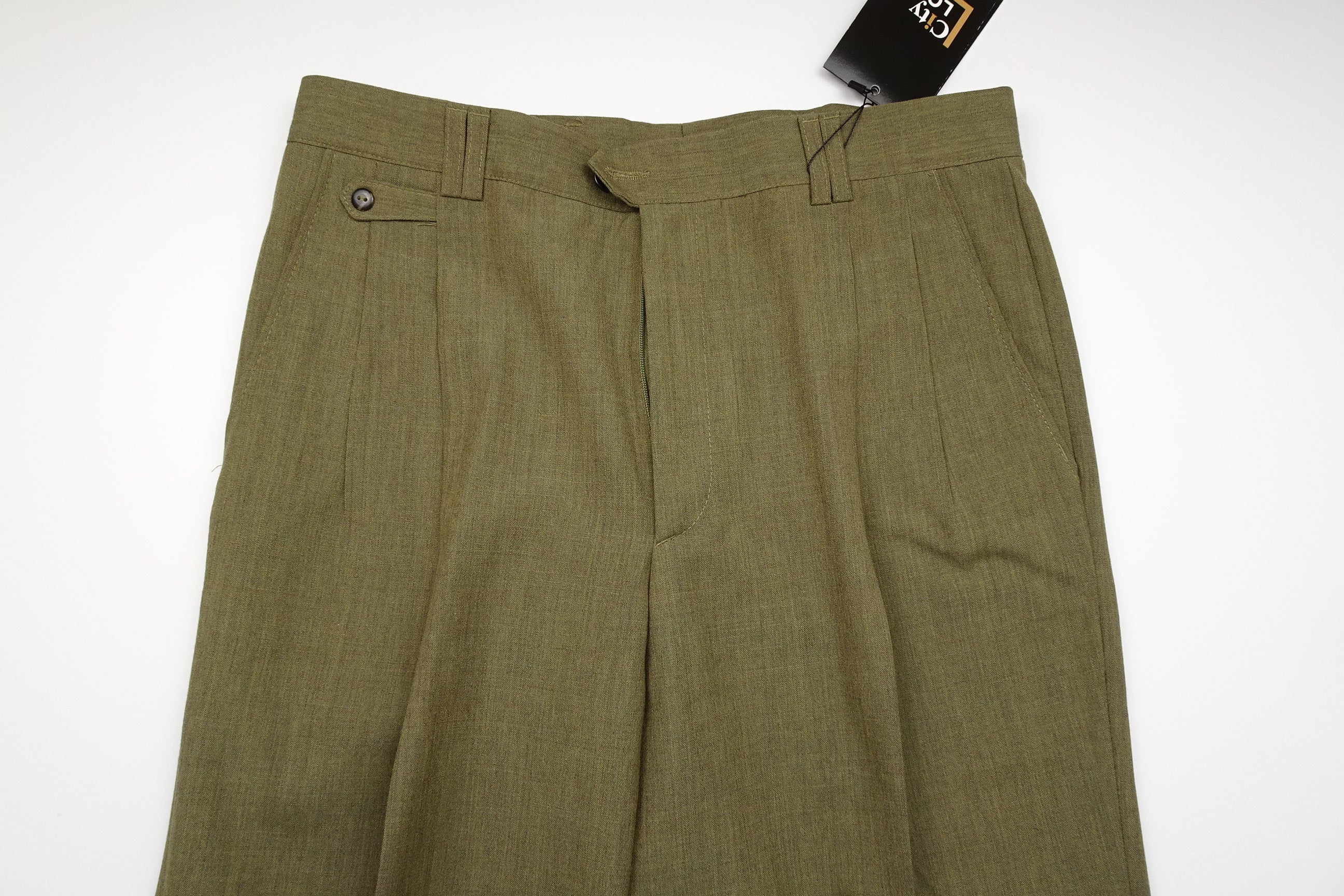Green/Brown Fresco Trousers EU46/W30