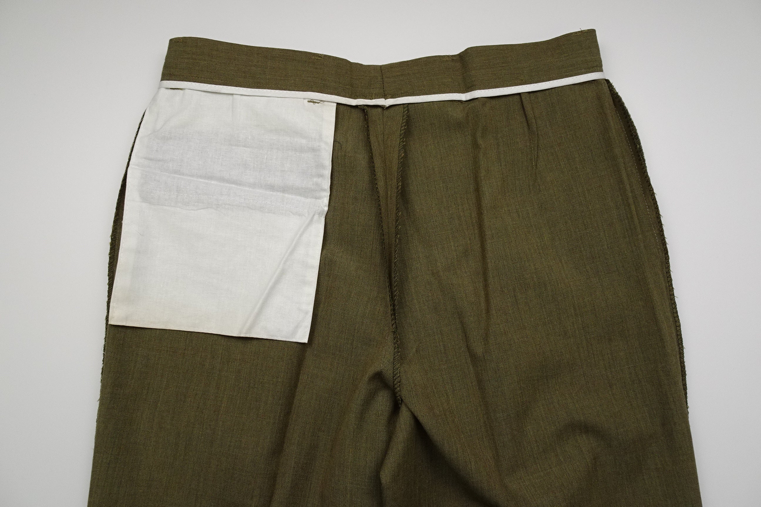 Green/Brown Fresco Trousers EU46/W30