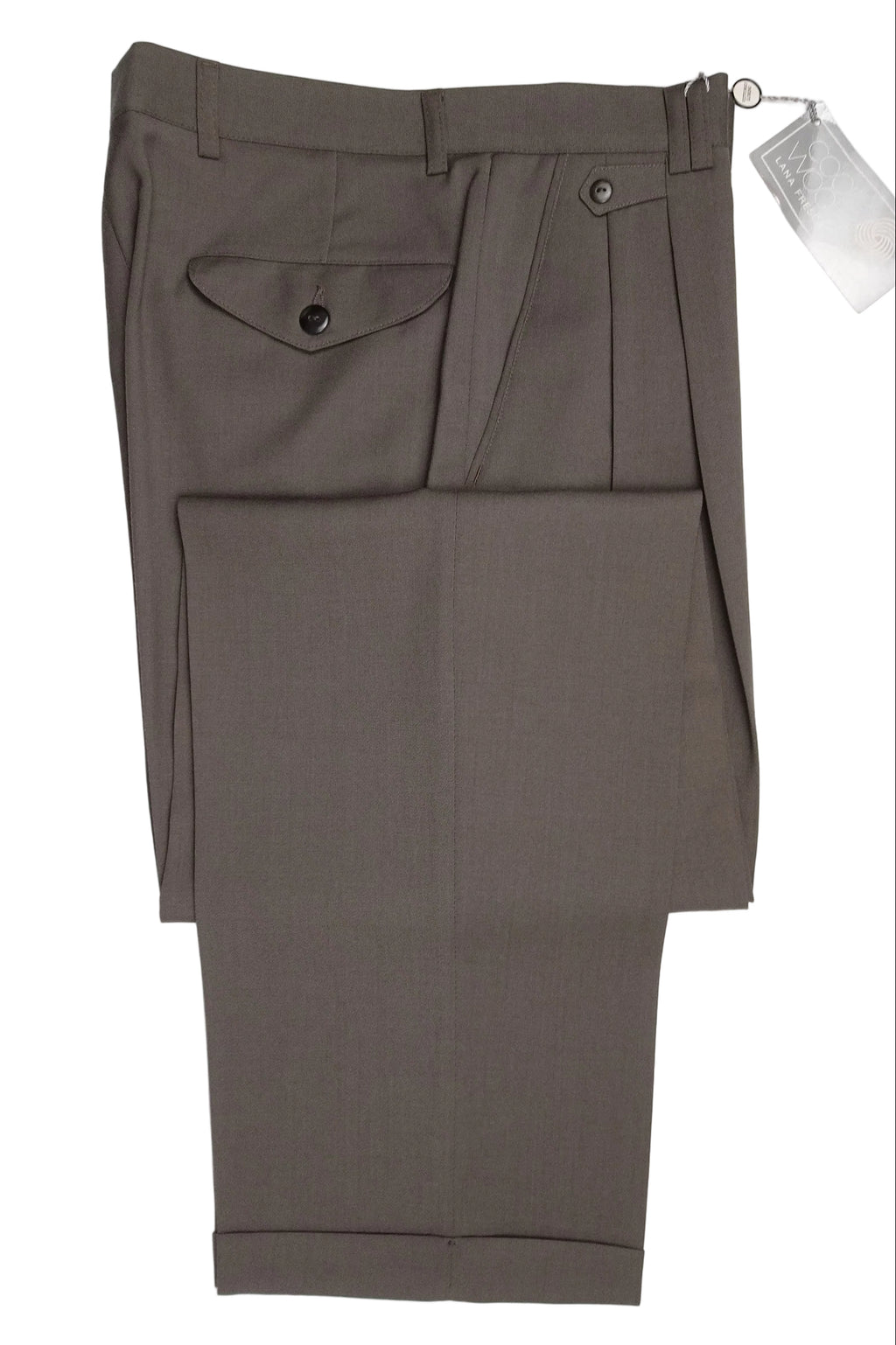 Brown Fresco Trousers EU46/W30