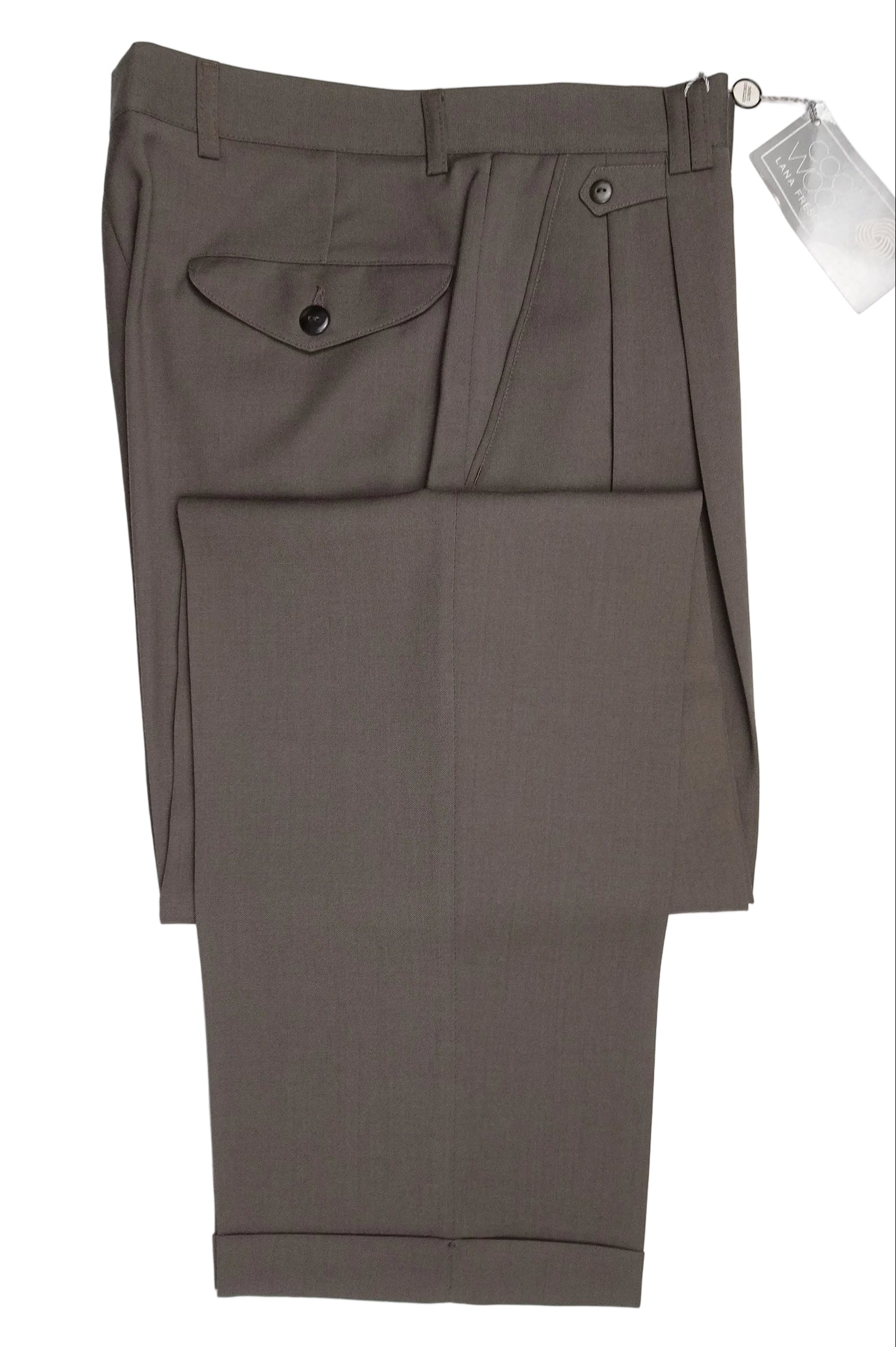 Brown Fresco Trousers EU46/W30