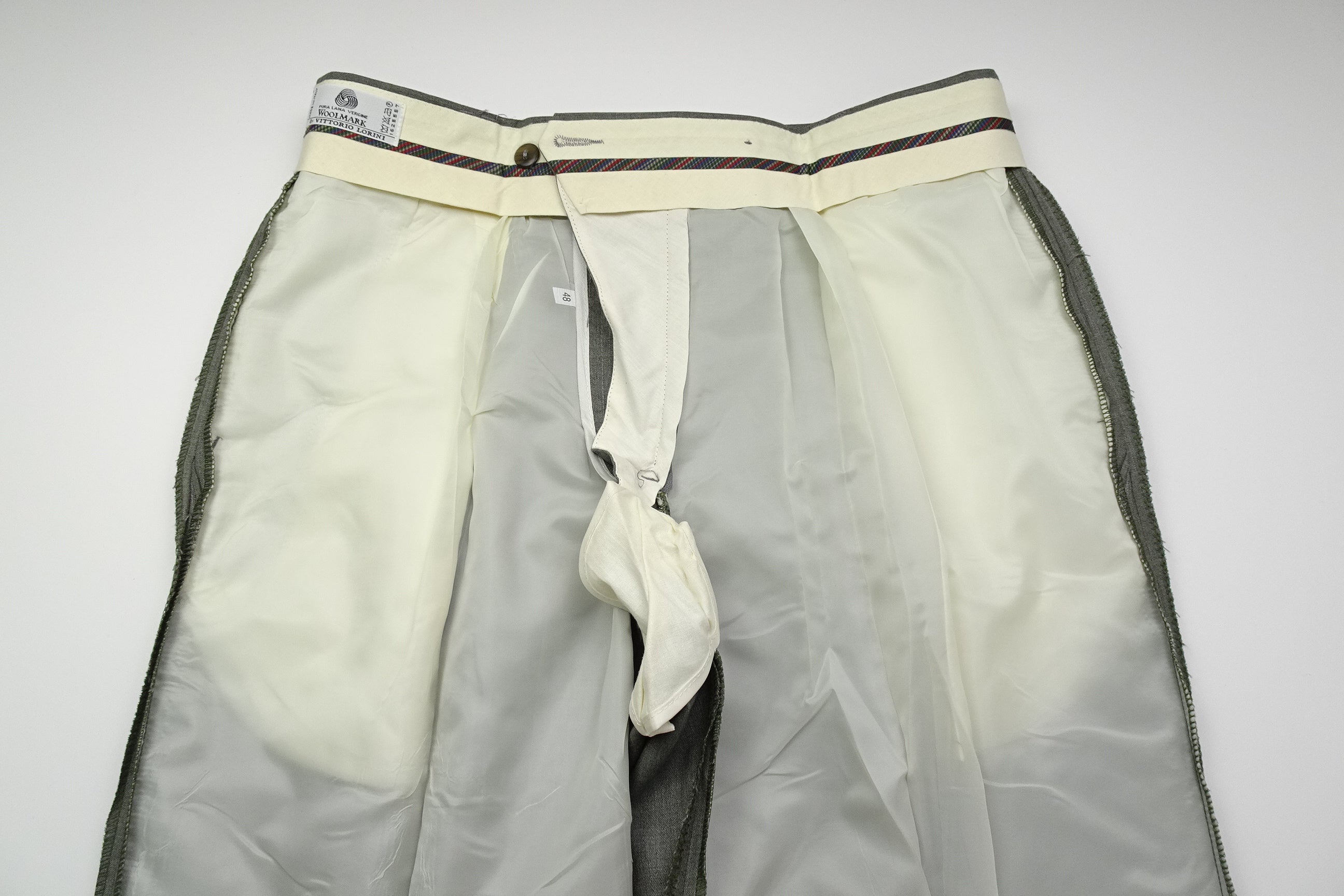 Light Grey Fresco Trousers EU46/W30