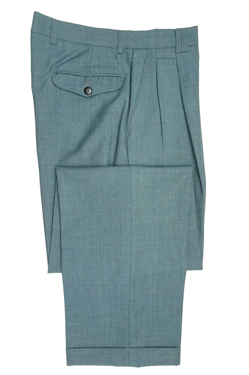 Light Blue Fresco Trousers EU48/W32