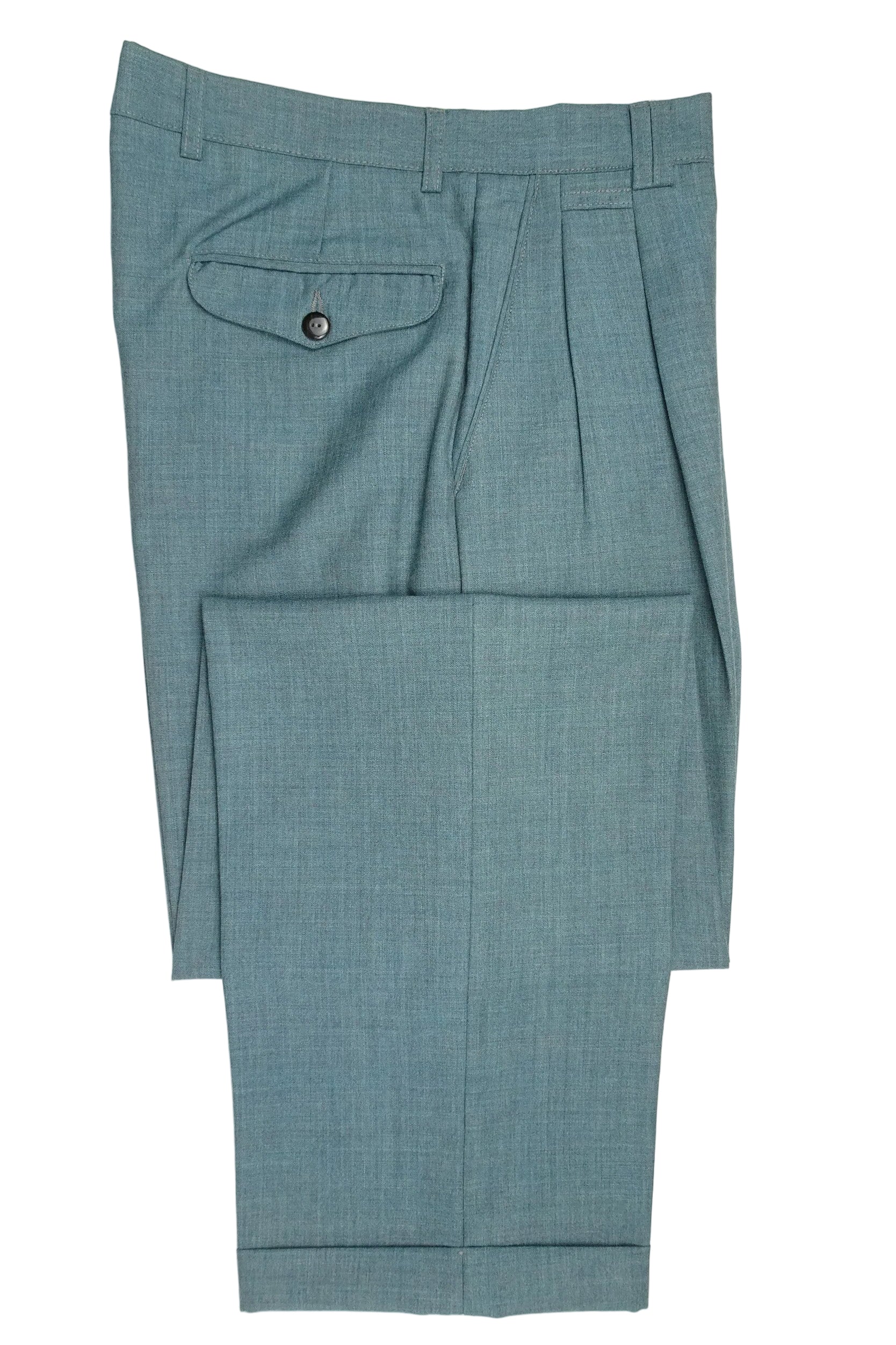 Light Blue Fresco Trousers EU48/W32