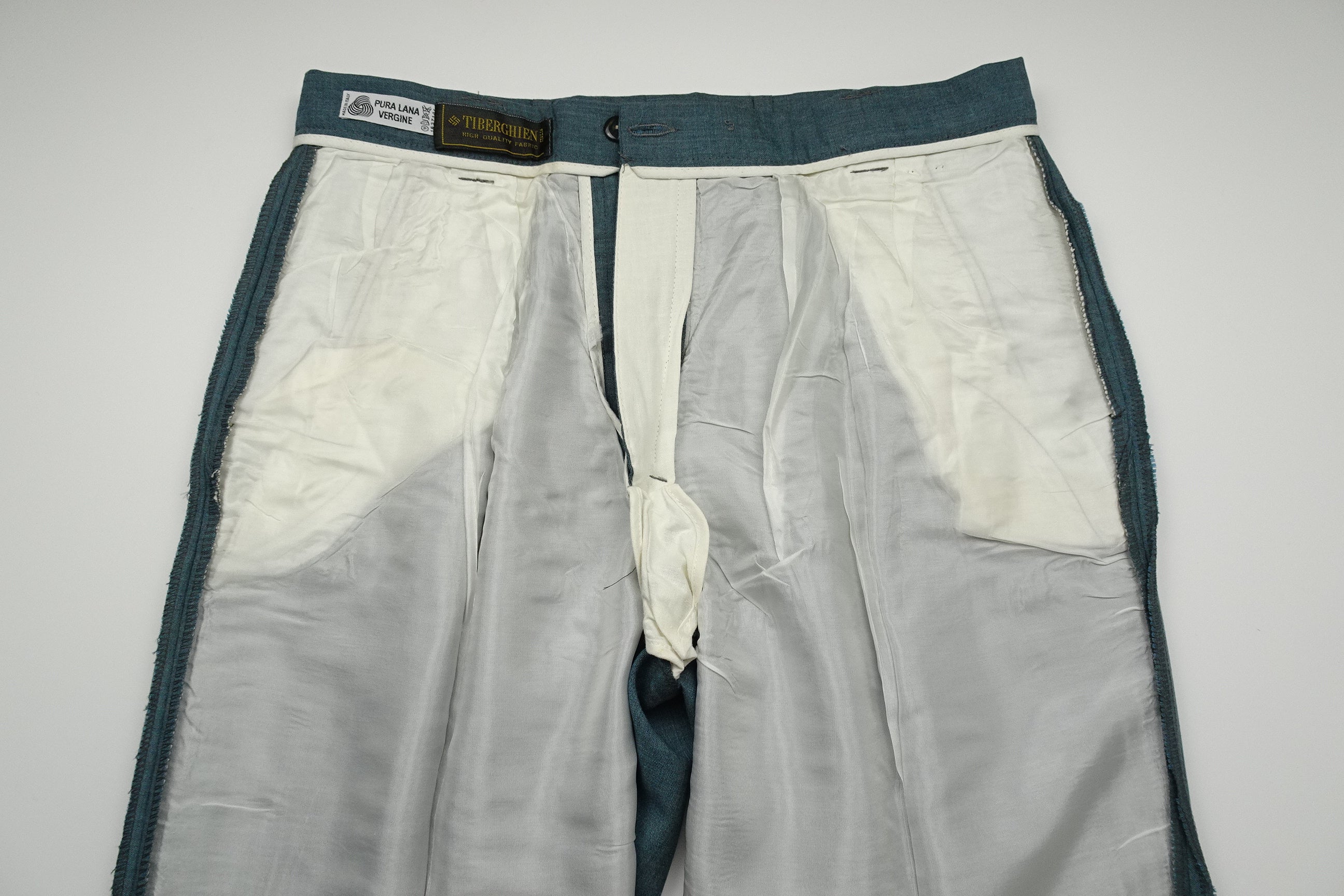 Light Blue Fresco Trousers EU48/W32