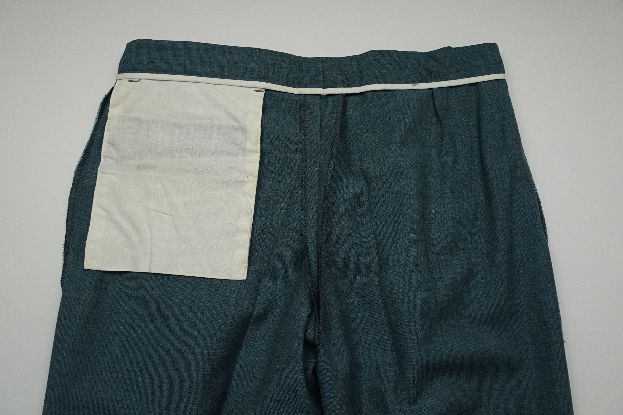 Light Blue Fresco Trousers EU48/W32