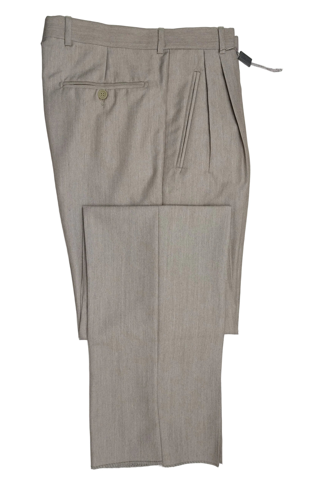 Wool/Viscose Beige Trousers EU46/W30