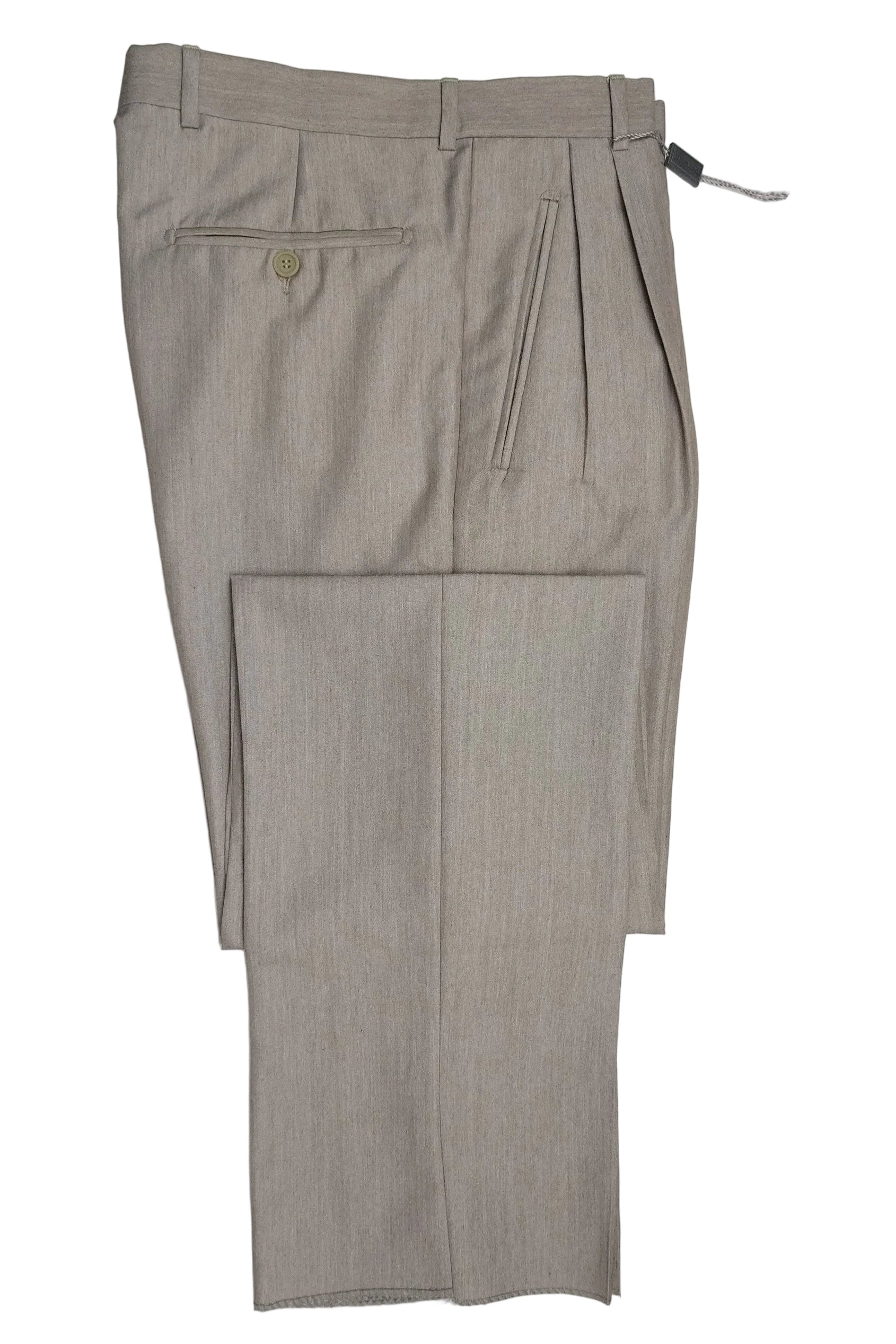 Wool/Viscose Beige Trousers EU46/W30