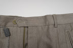 Wool/Viscose Beige Trousers EU46/W30