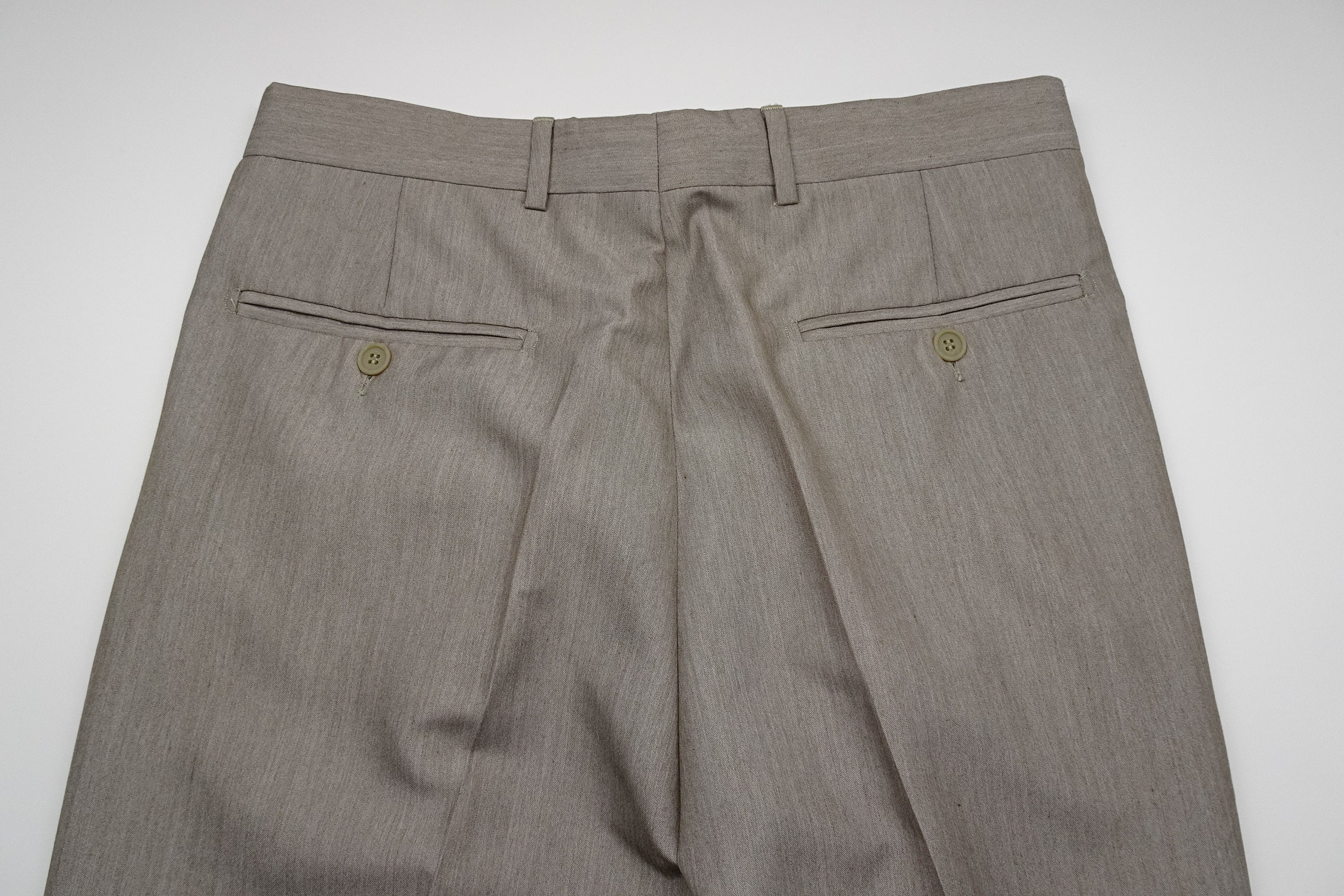 Wool/Viscose Beige Trousers EU46/W30