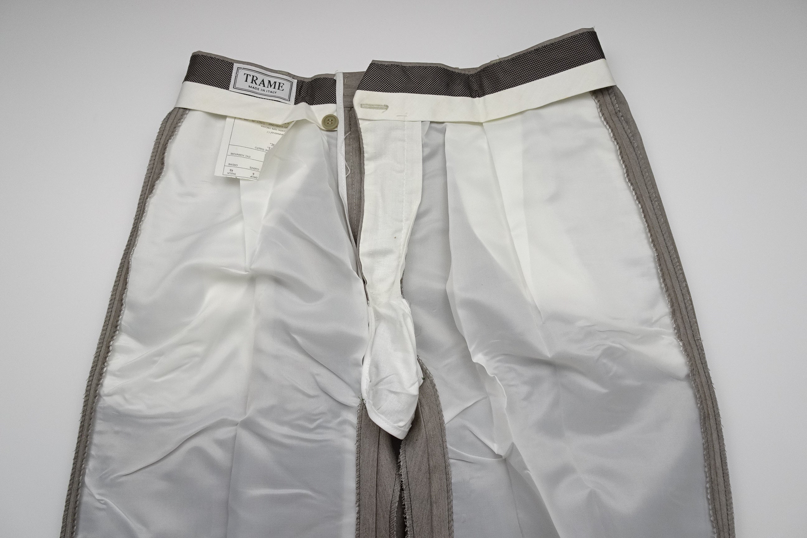 Wool/Viscose Beige Trousers EU46/W30
