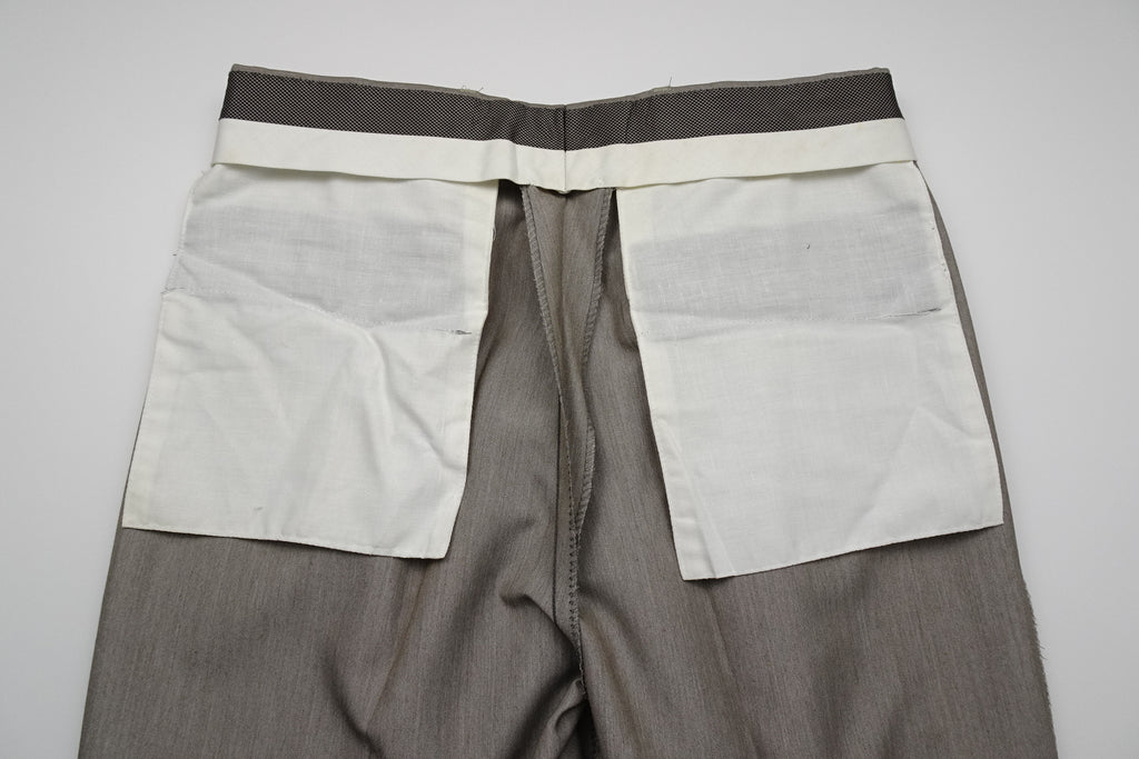 Wool/Viscose Beige Trousers EU46/W30