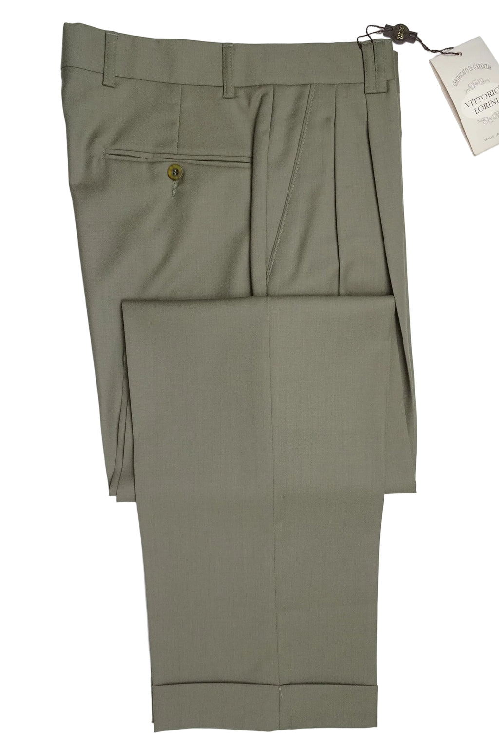 Khaki Fresco Trousers EU46/W30