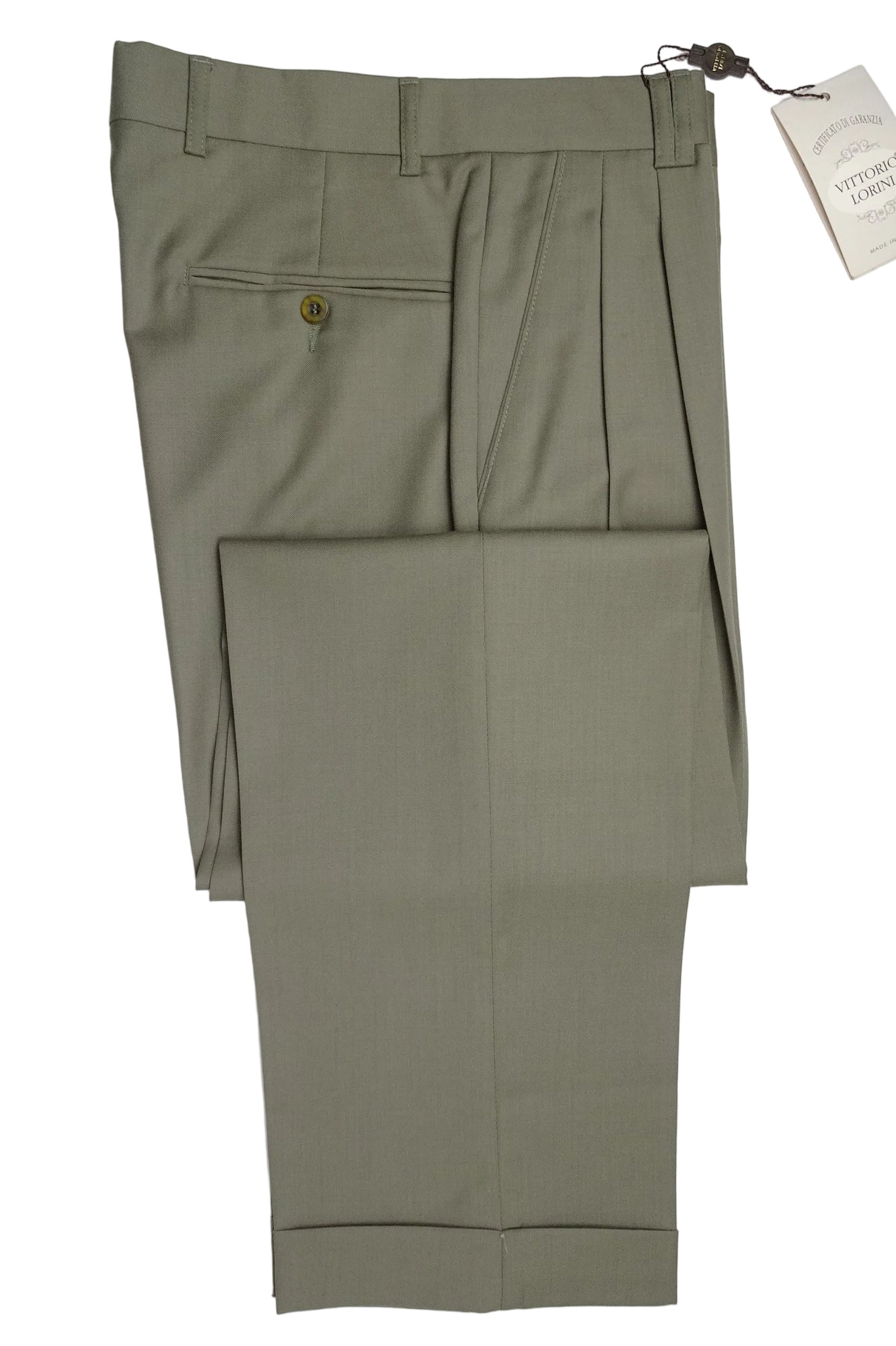 Khaki Fresco Trousers EU46/W30