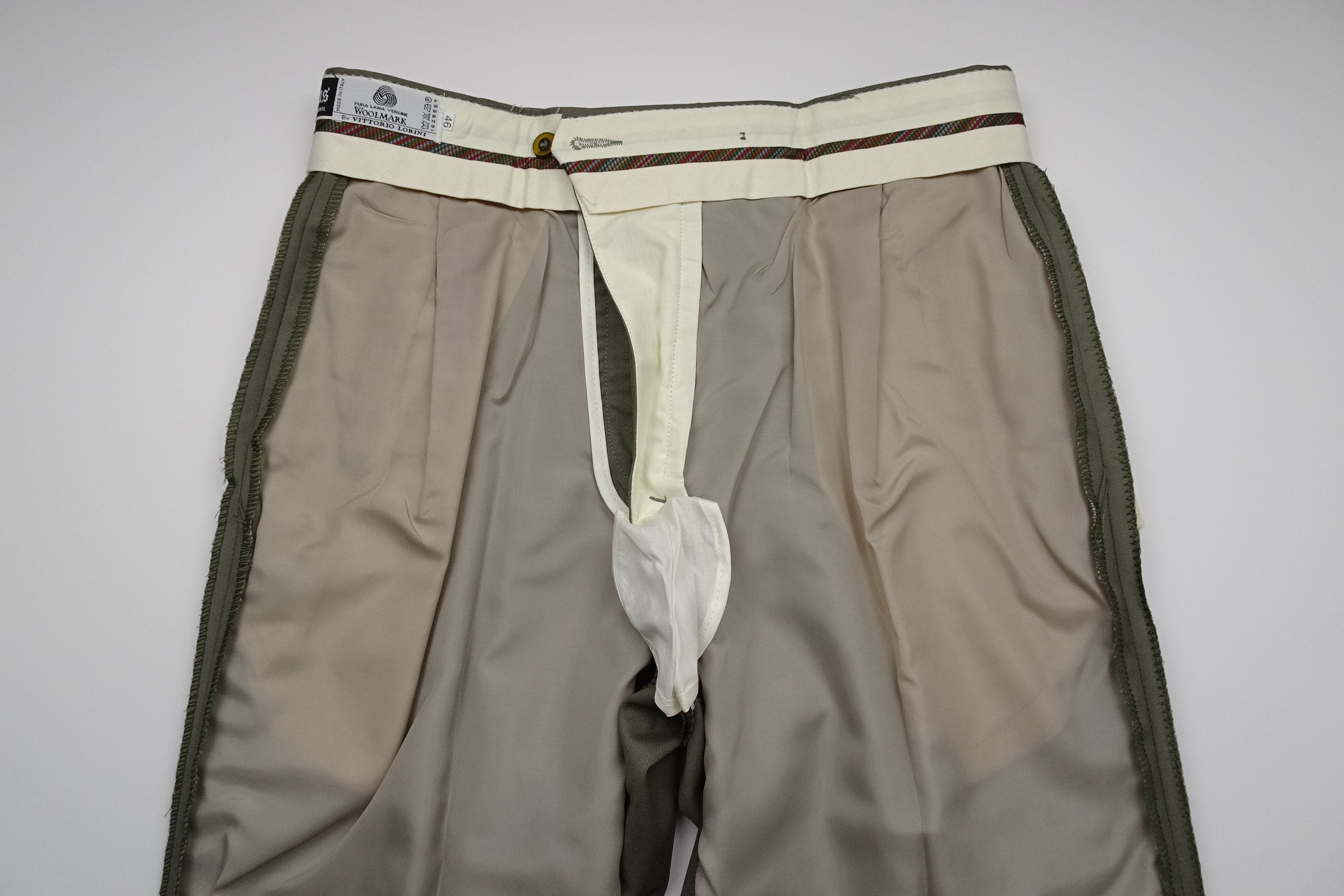 Khaki Fresco Trousers EU46/W30