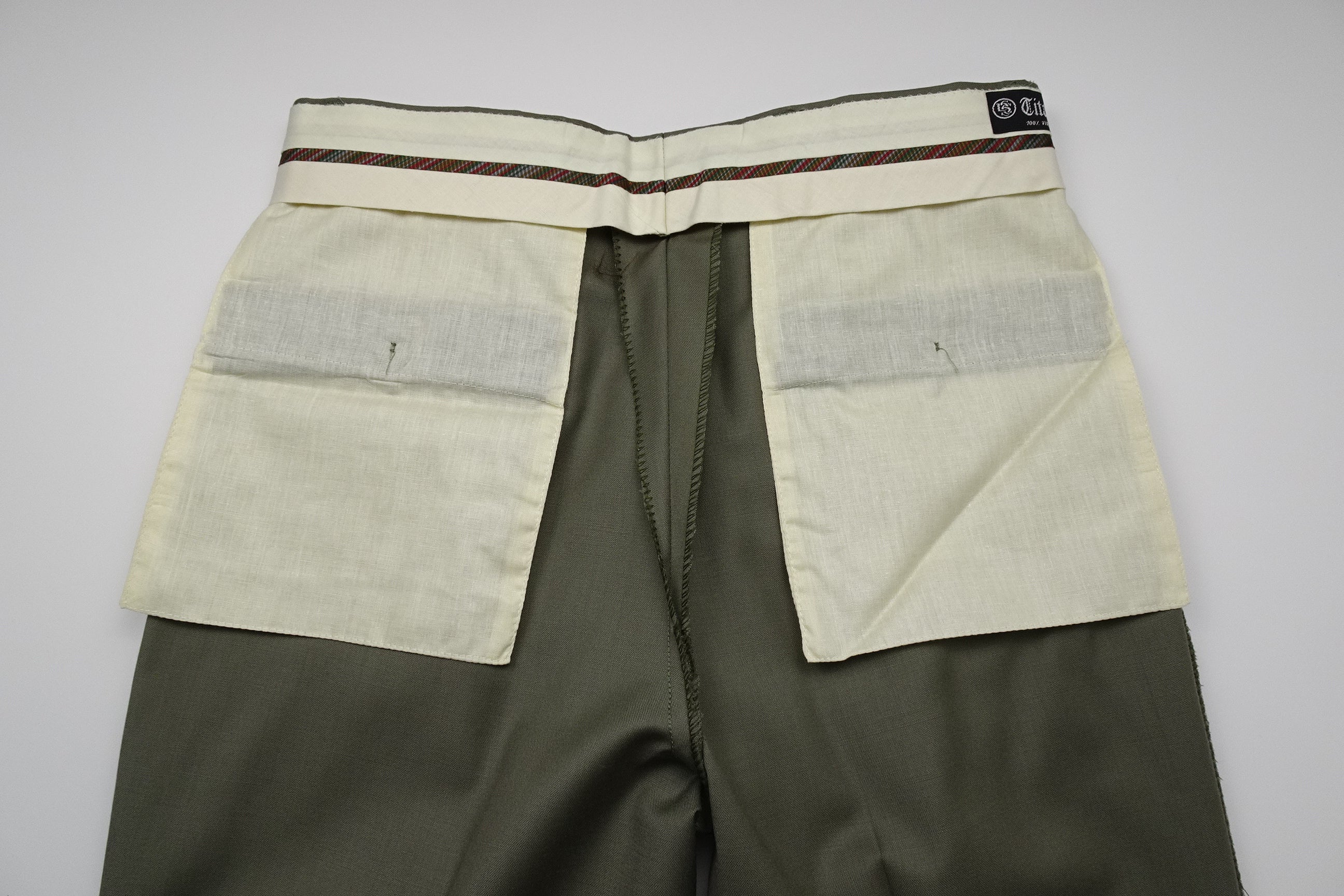 Khaki Fresco Trousers EU46/W30