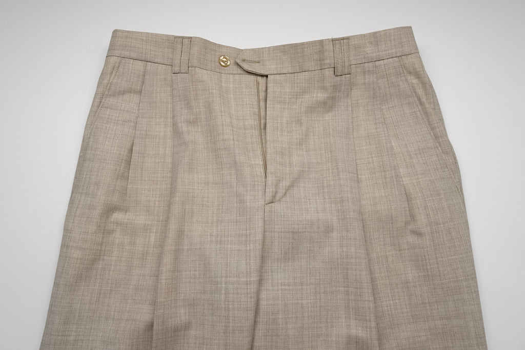 Beige Fresco Trousers EU48/W32