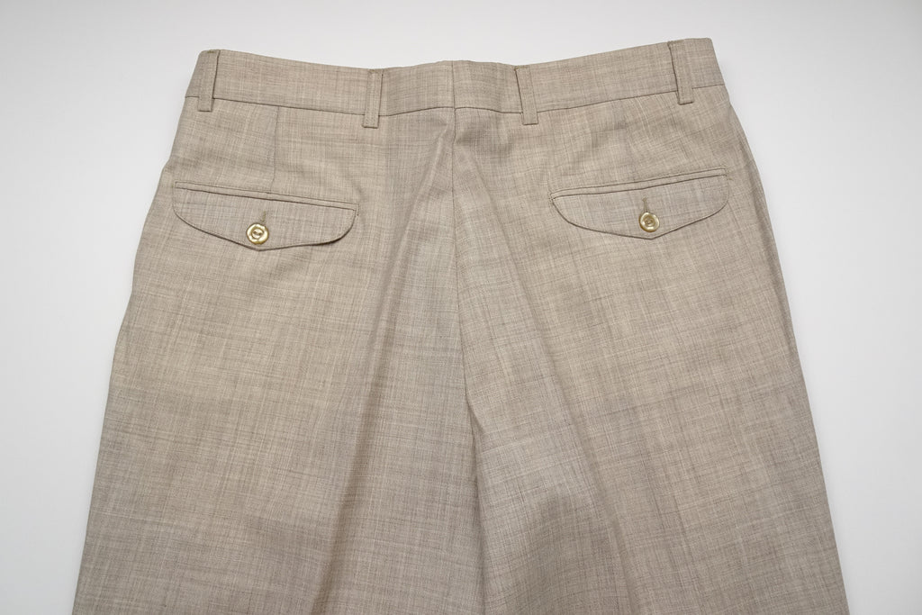 Beige Fresco Trousers EU48/W32