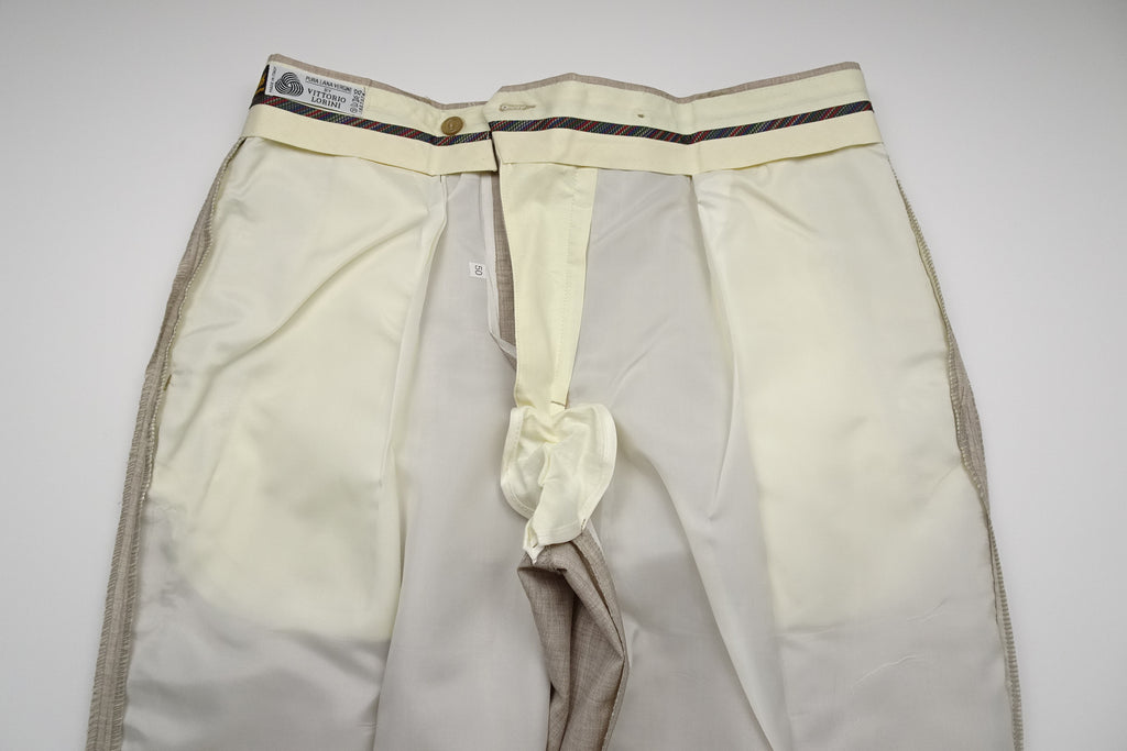 Beige Fresco Trousers EU48/W32