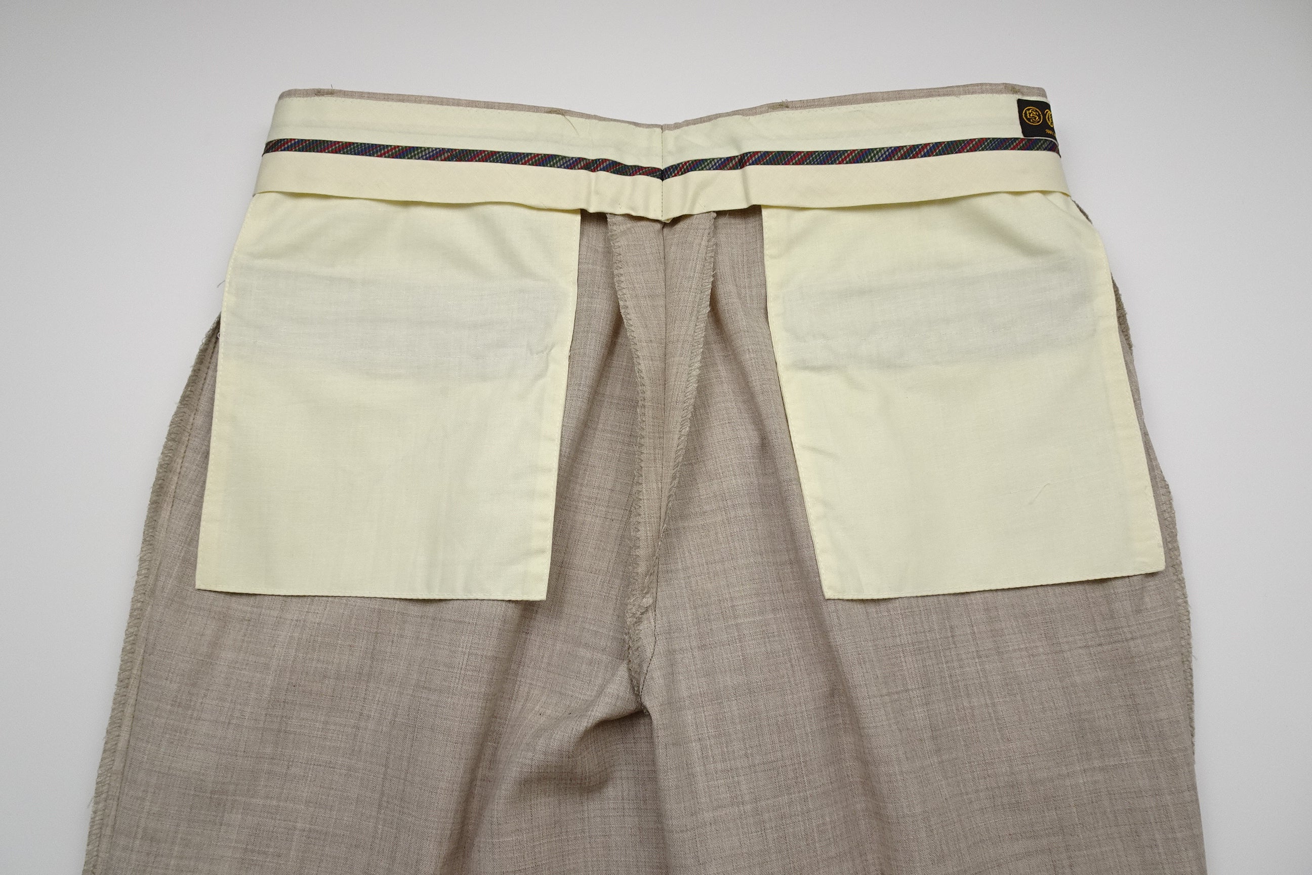 Beige Fresco Trousers EU48/W32