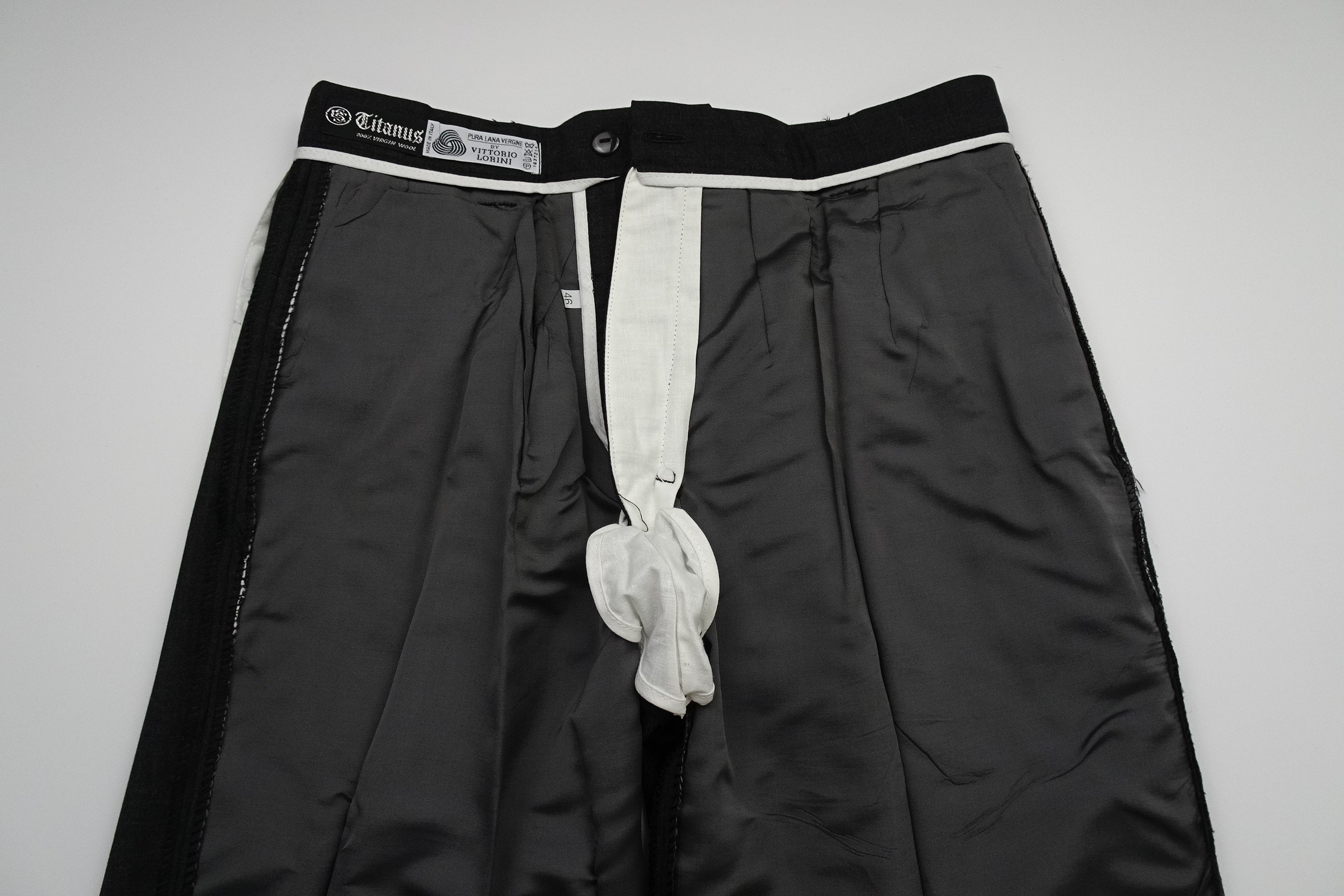 Dark Grey Fresco Trousers EU46/W30