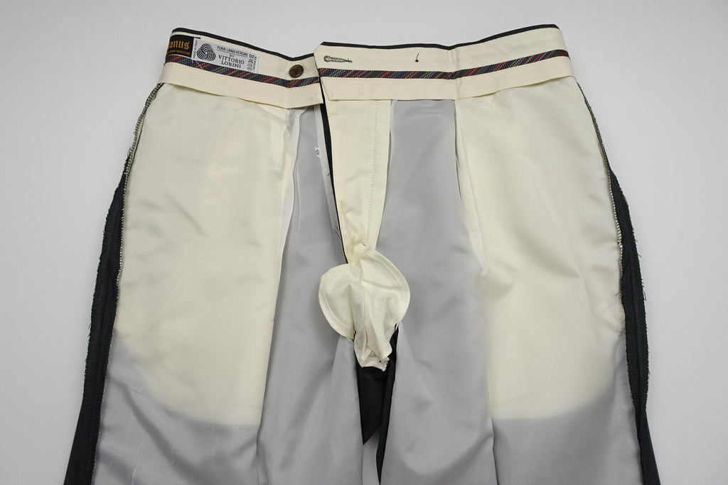 Grey/Blue Fresco Trousers EU46/W30