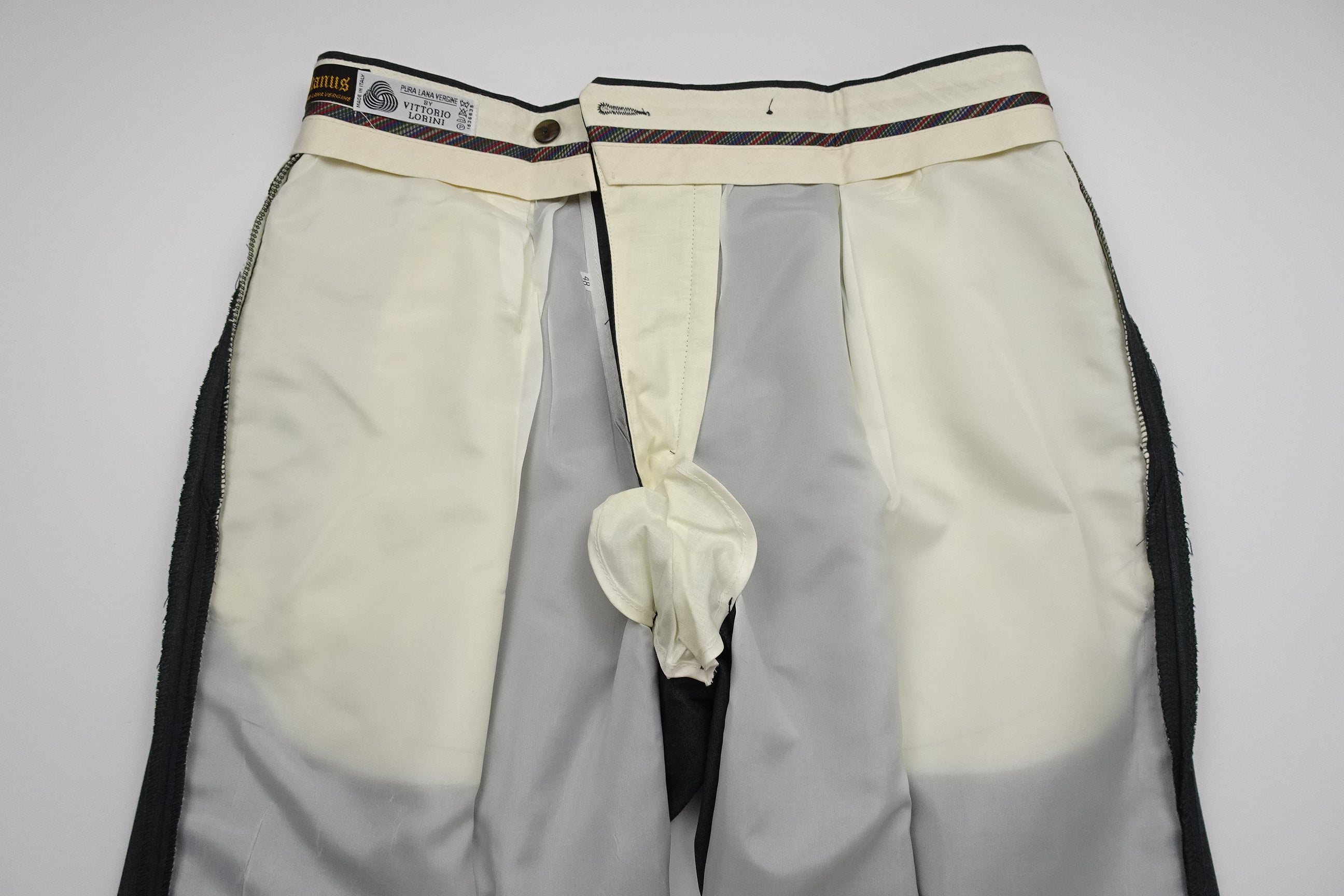 Grey/Blue Fresco Trousers EU46/W30