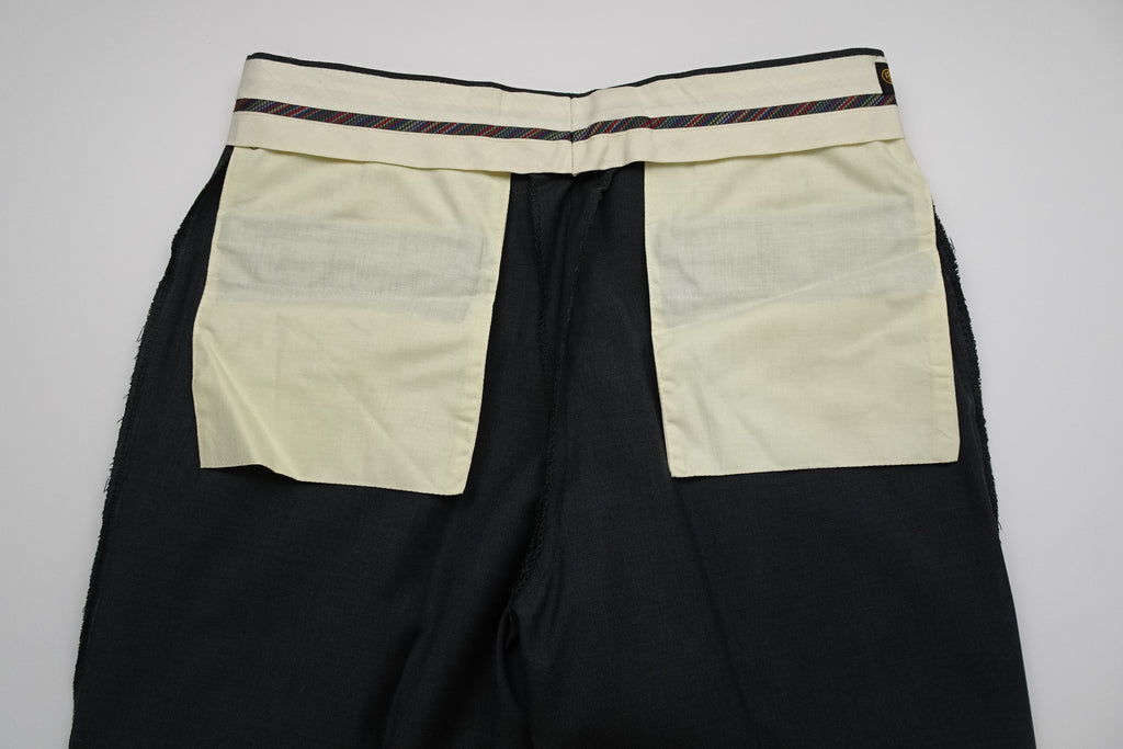 Grey/Blue Fresco Trousers EU46/W30