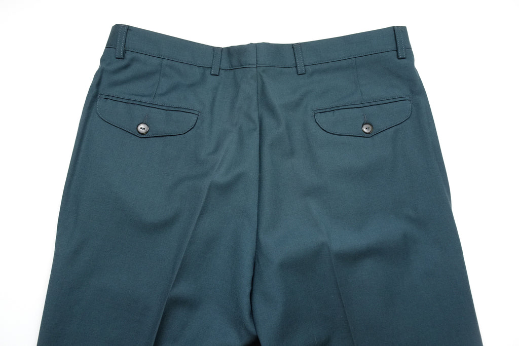 Petrol Blue Fresco Trousers EU50/W34