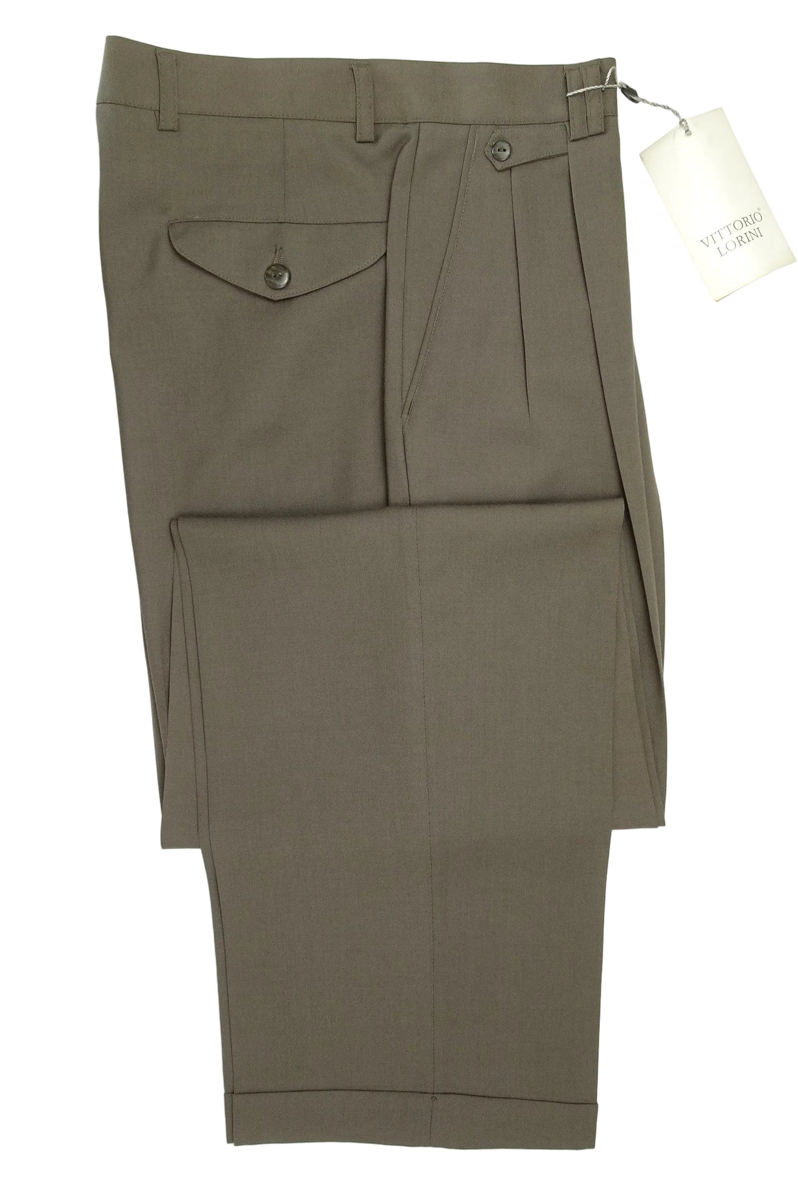 Brown Fresco Trousers EU48/W32