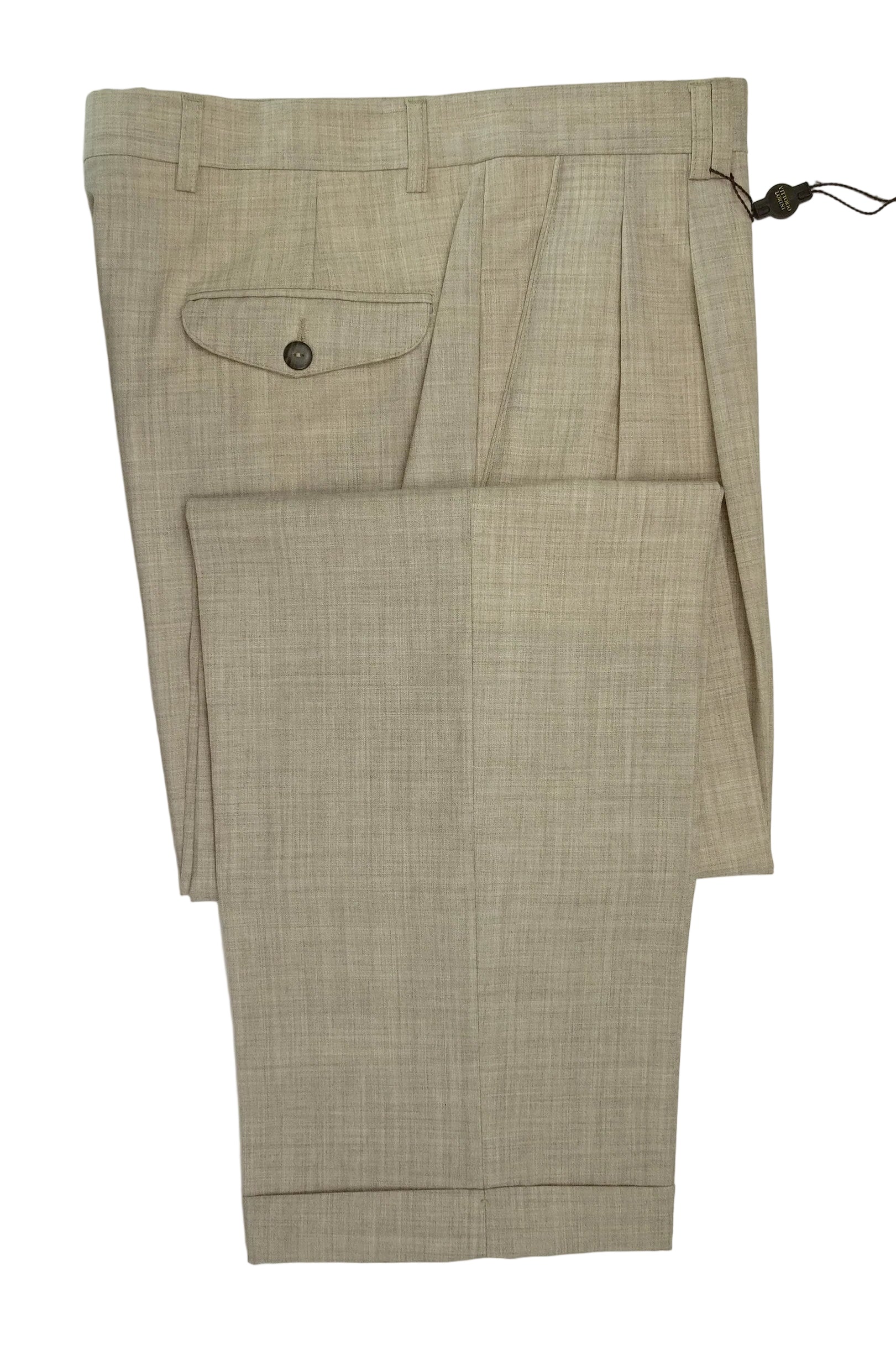 Beige Fresco Trousers EU48/W32