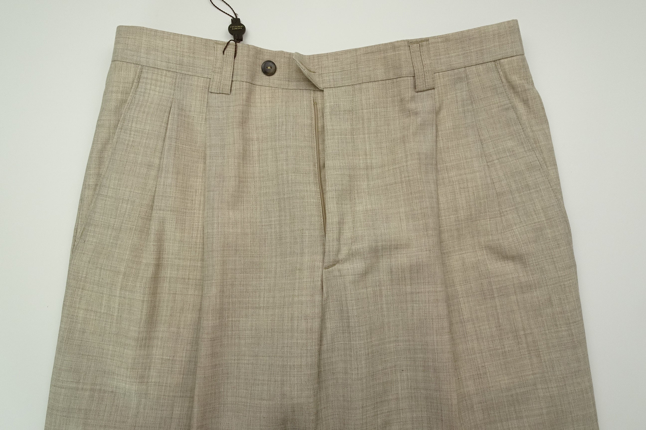 Beige Fresco Trousers EU48/W32