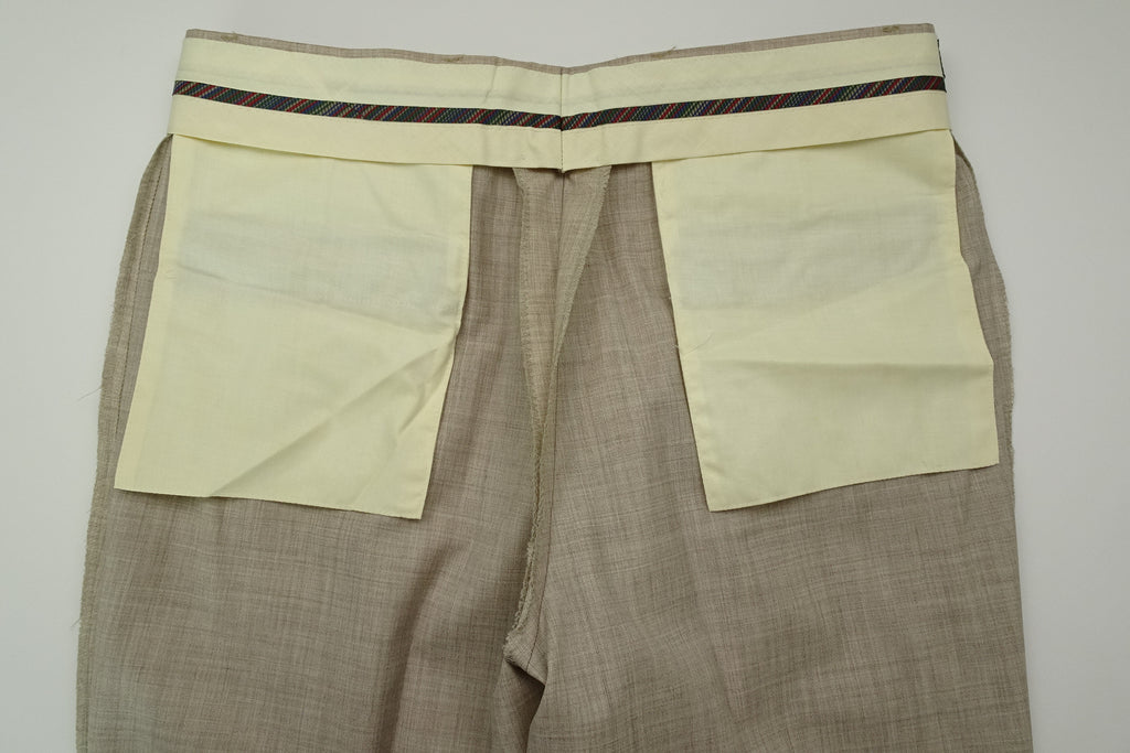 Beige Fresco Trousers EU48/W32